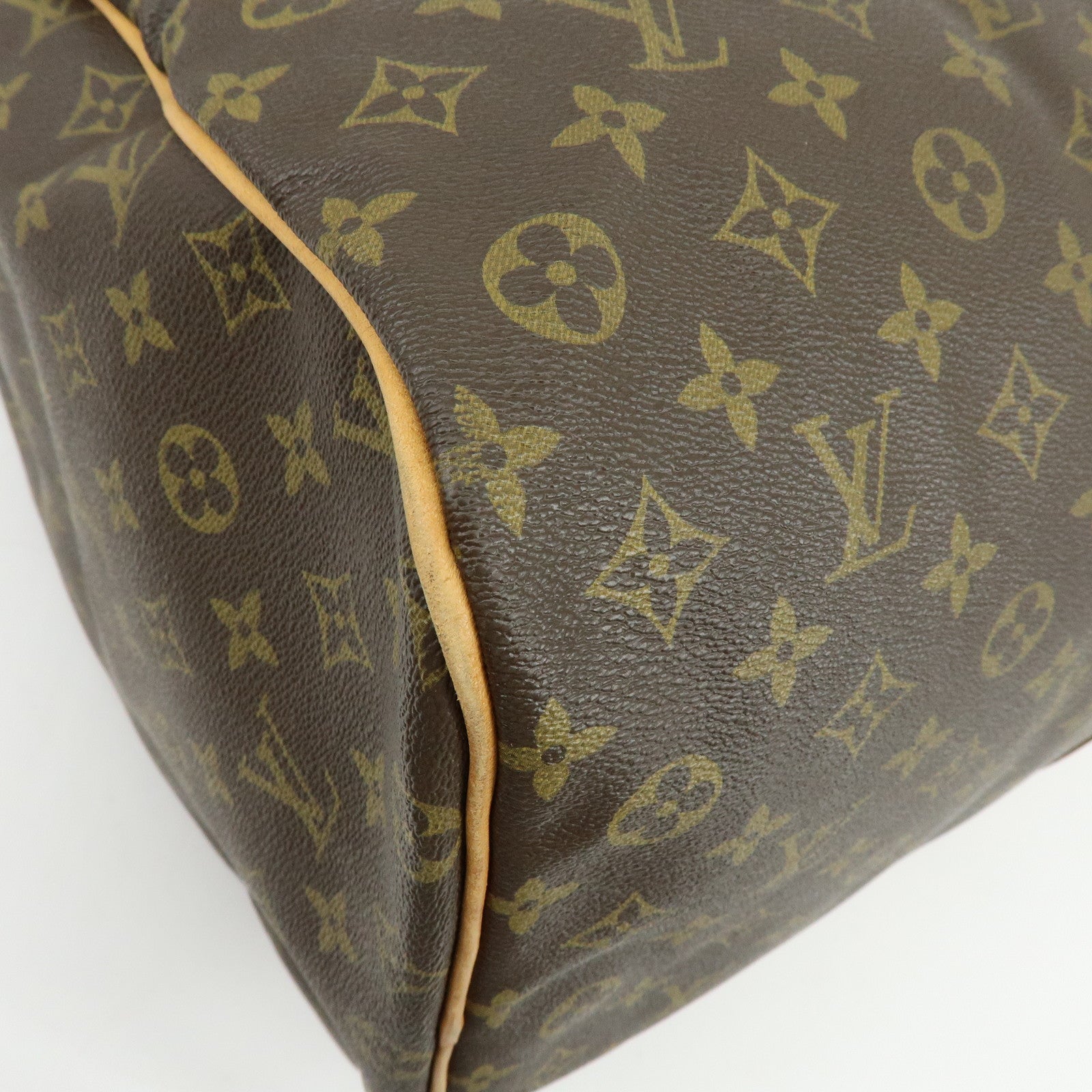 Louis Vuitton Monogram Keep All 60 Boston Bag Brown M41422