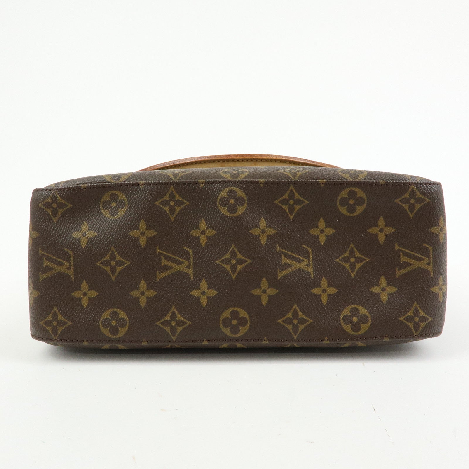 Louis Vuitton Monogram Looping GM Canvas Shoulder Bag Brown M51145