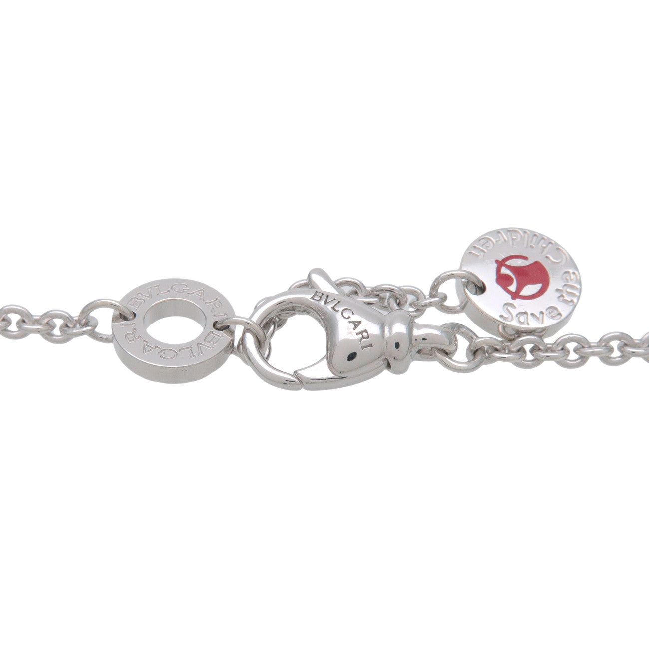 BVLGARI B-zero1 Save the Children Bracelet SV925 Ceramic Silver Black
