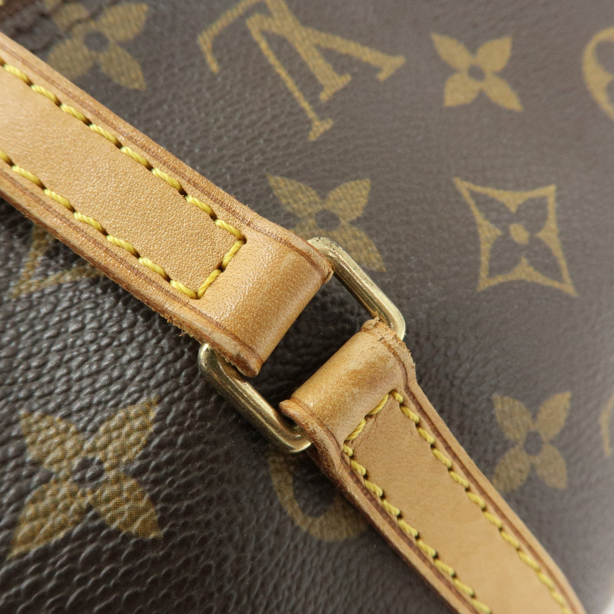 Louis Vuitton Monogram Papillon 30 Hand Bag Brown M51385