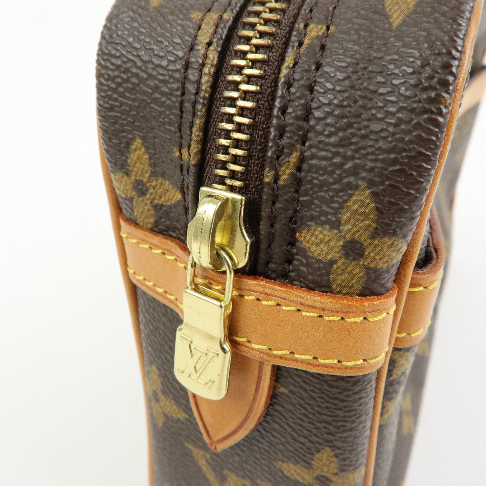 Louis Vuitton Monogram Compiegne 23 Pouch Clutch Bag Brown M51845