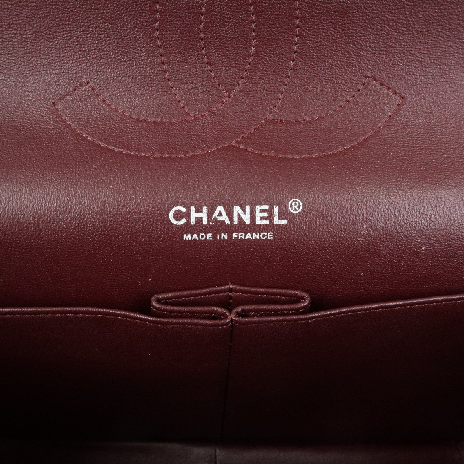CHANEL Matelasse 30 W Flap Lamb Skin Chain Shoulder Bag A58600