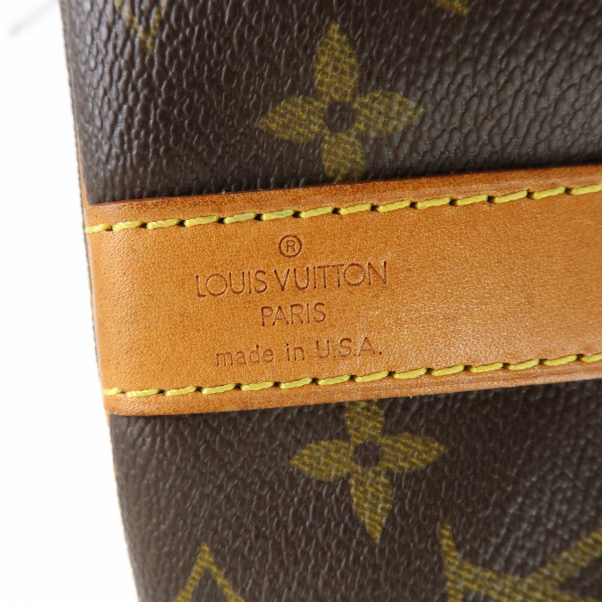 Louis Vuitton Monogram Keep All Bandouliere 45 Boston Bag M41418