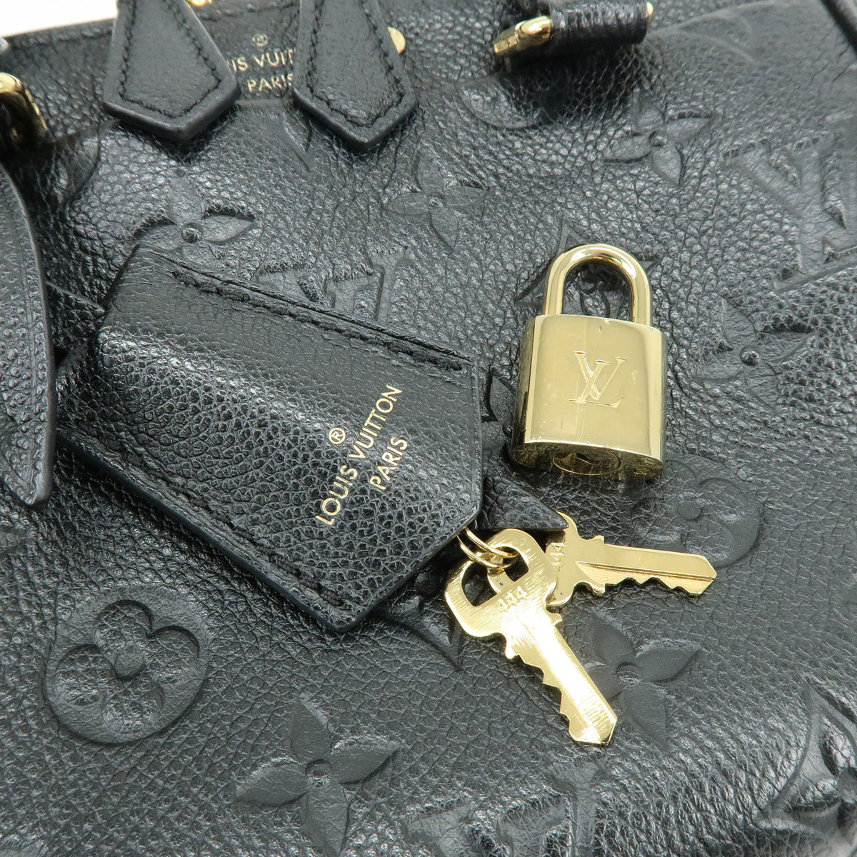 Louis Vuitton Monogram Empreinte Speedy Bandouliere 20 2Way Bag M42397