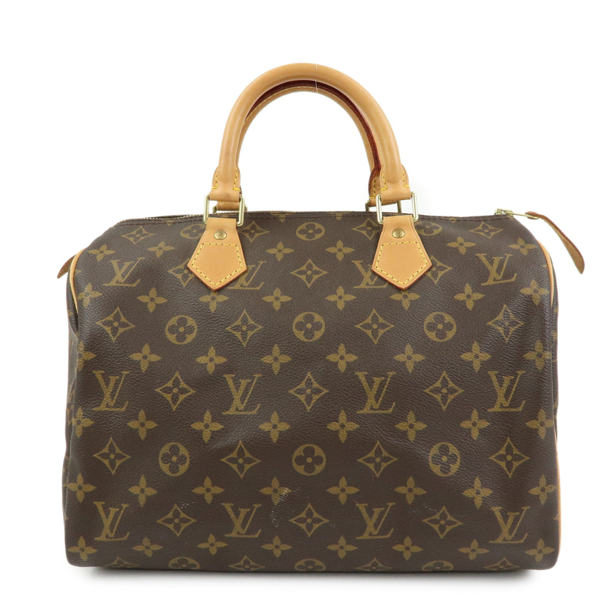Louis Vuitton Monogram Speedy 30 Boston Bag Hand Bag Brown M41526