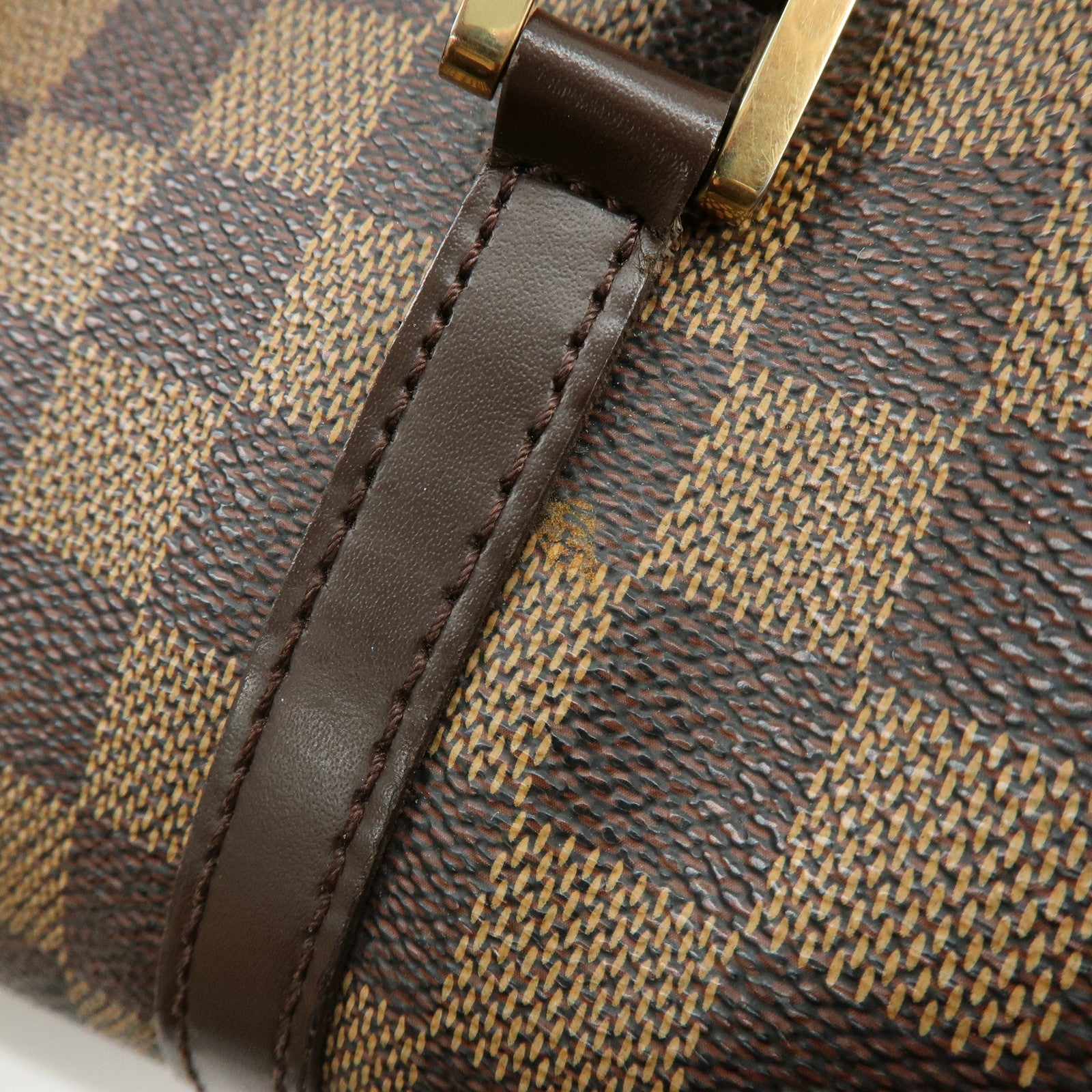 Louis Vuitton Damier Ebene Papillon 30 Hand Bag Brown N51303