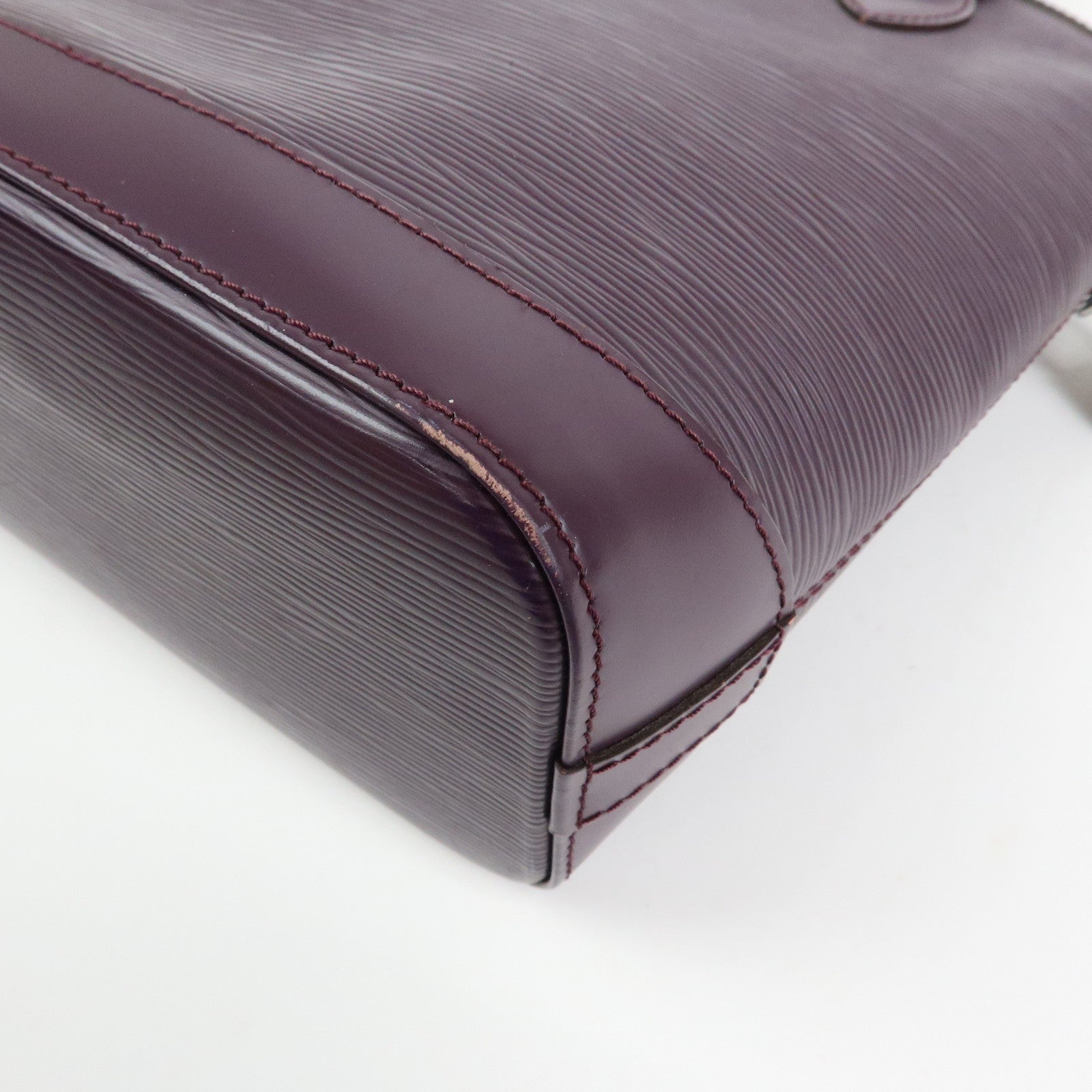 Louis Vuitton Epi Lockit PM Tote Bag Hand Bag Cassis M4229K