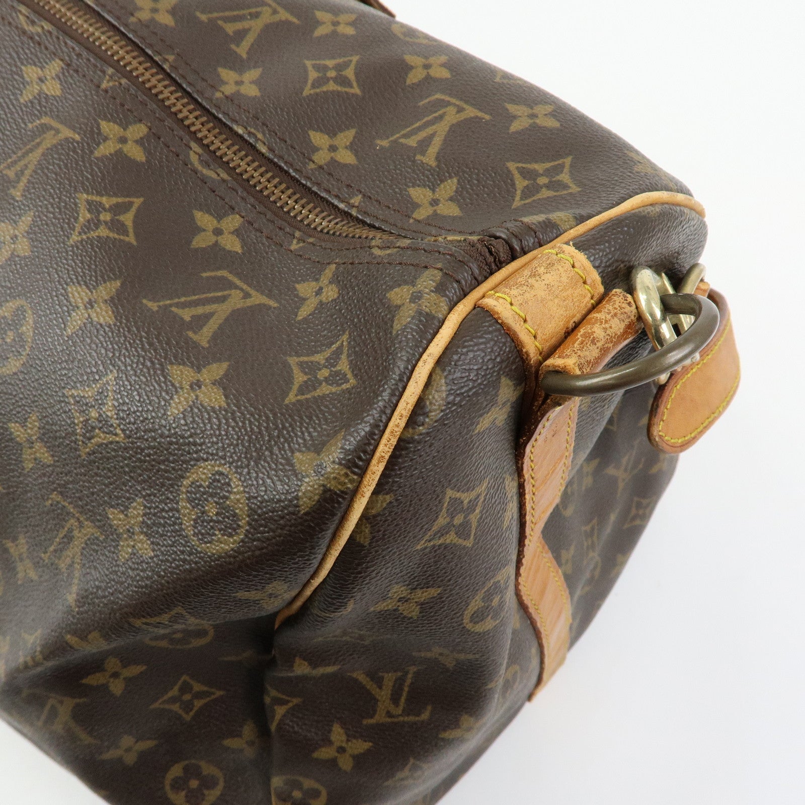 Louis Vuitton Monogram Keep All Bandouliere 60 Boston Bag M41412