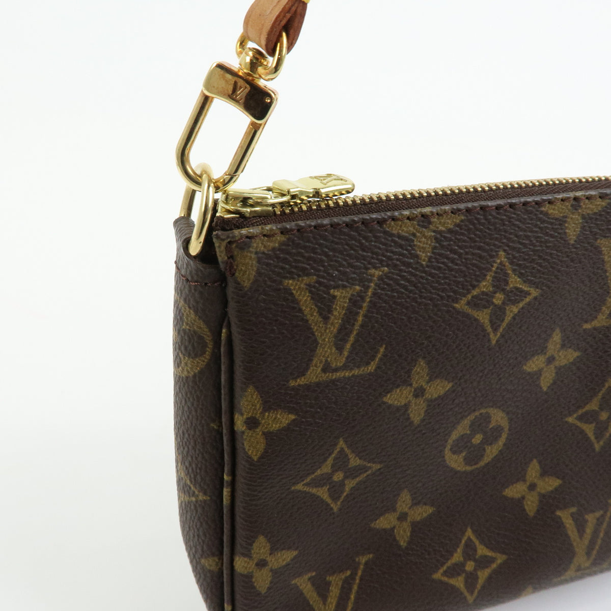 Louis Vuitton Monogram Pochette Accessoires Pouch Hand Bag M51980