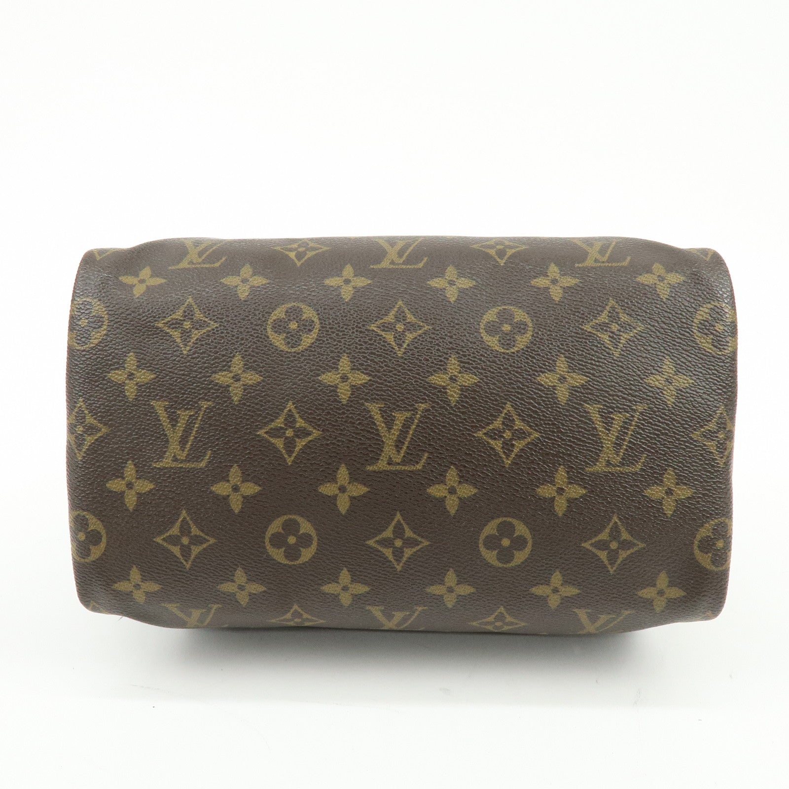 Louis Vuitton Monogram Speedy 25 Boston Bag Hand Bag Brown M41528