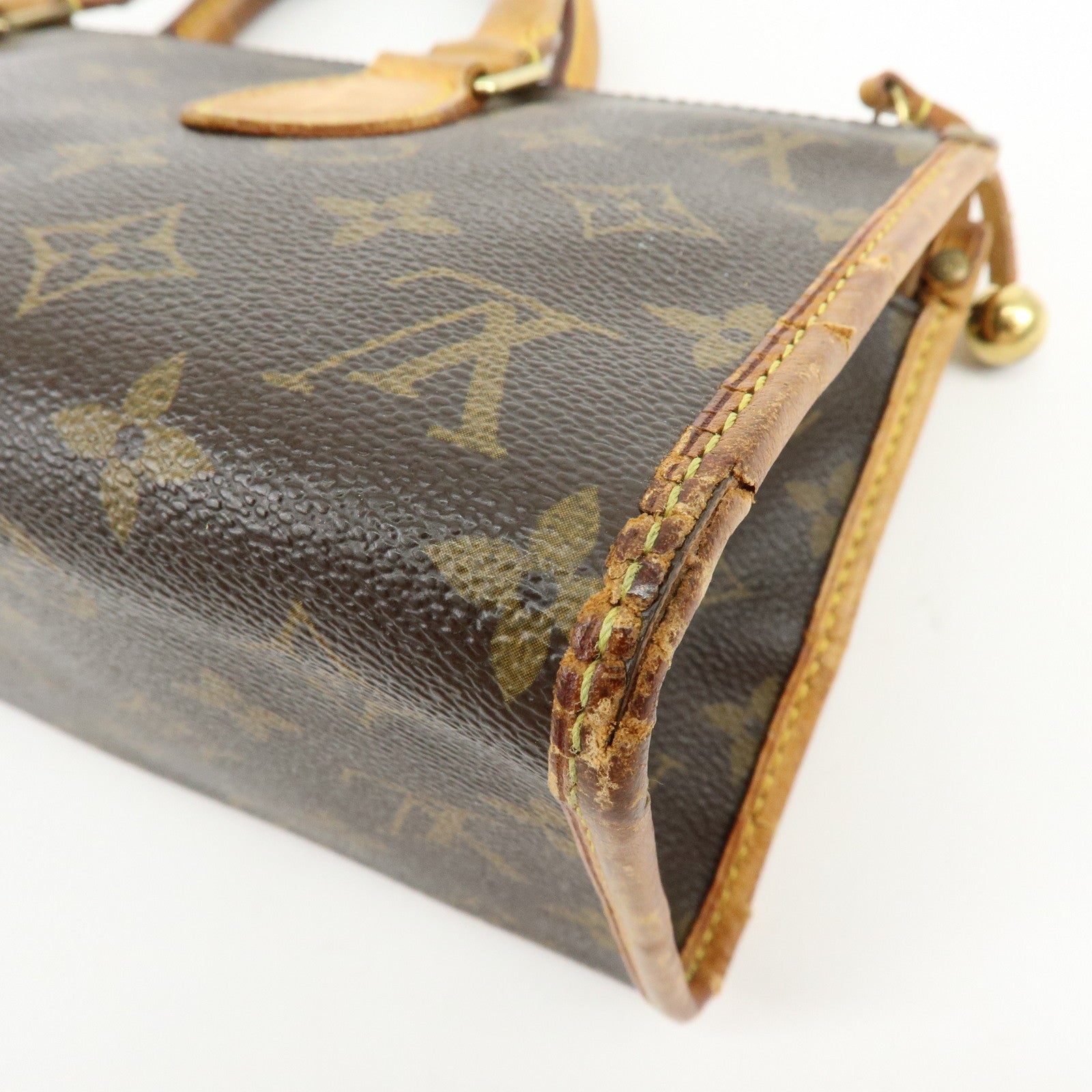 Louis Vuitton Monogram Popincourt Hand Bag Brown M40009