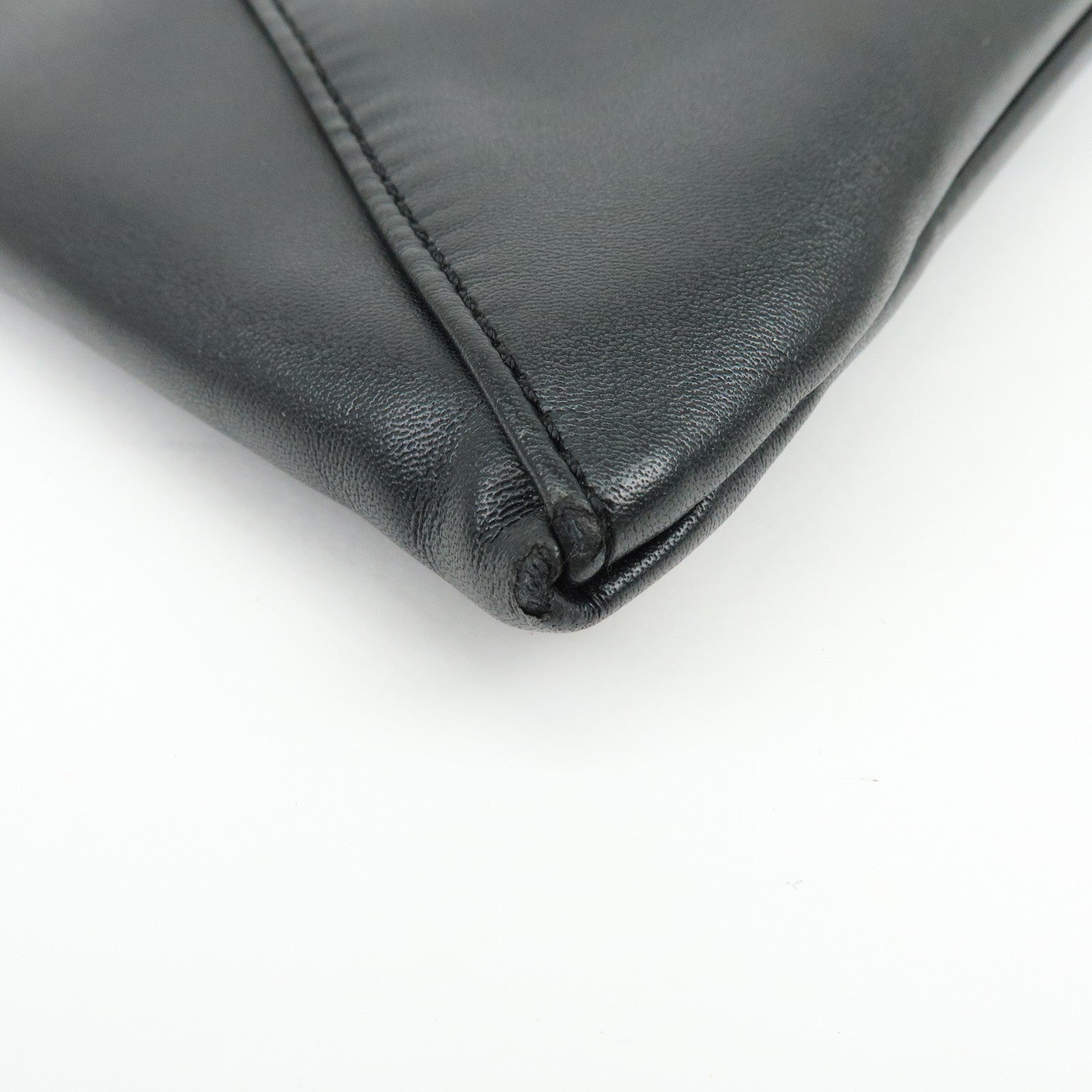 Maison Margiela MM6 Japanese Faux Leather Hand Bag Black