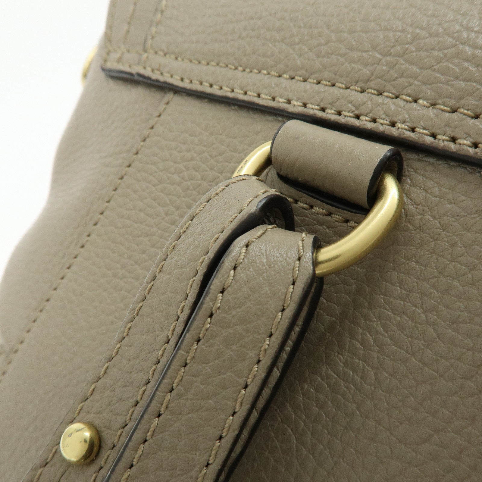 Chloe See By Chloe Olga 2Way Bag Mini Backpack Shoulder Bag Greige