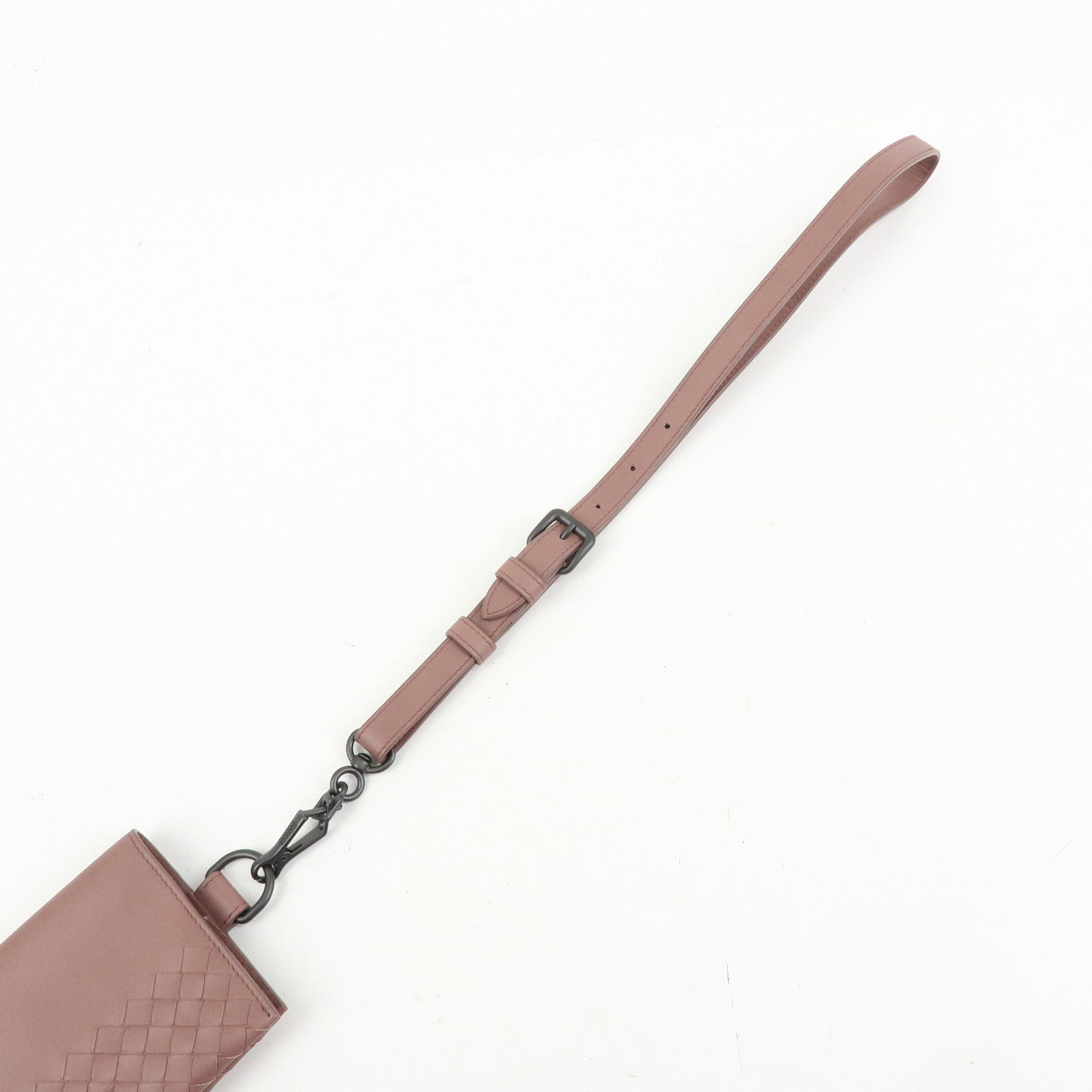 BOTTEGA VENETA Intrecciato Leather Agenda Planner Cover Brown
