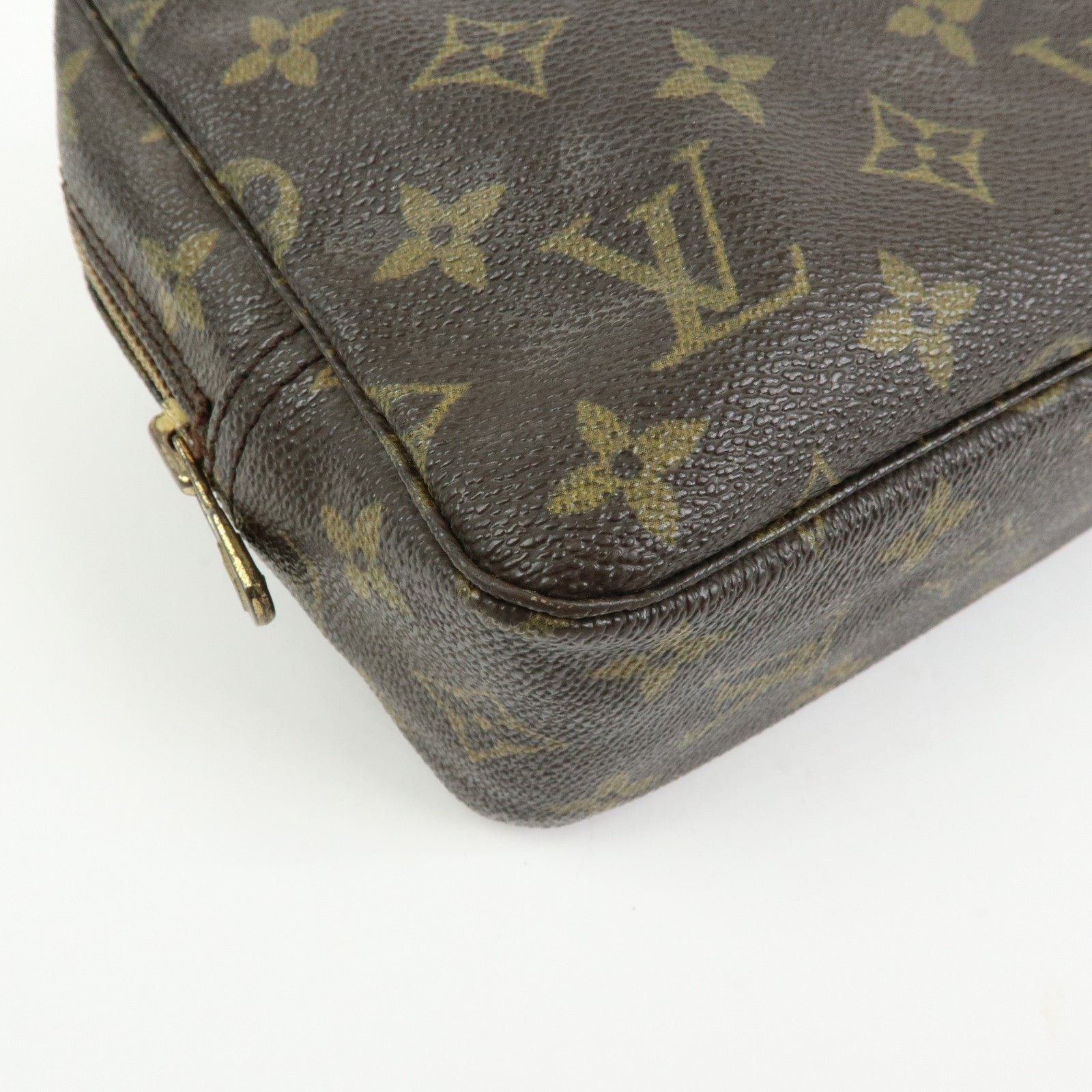 Louis Vuitton Monogram Trousse Toilette 23 Pouch Brown M47524