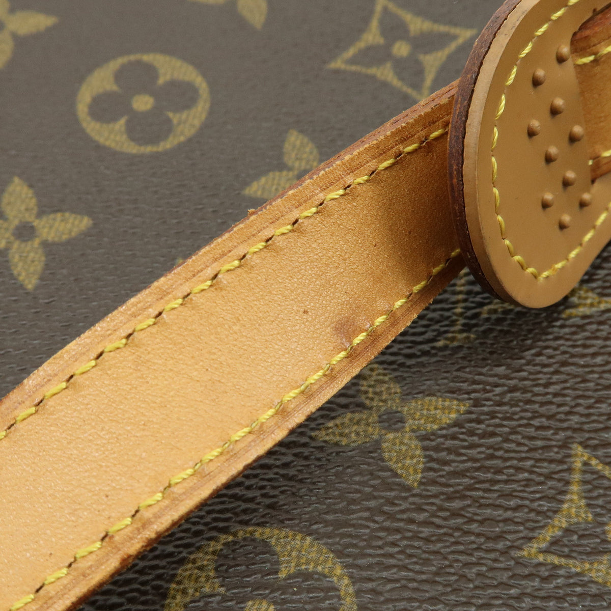 Louis Vuitton Monogram Balade Canvas Leather Shoulder Bag Brown M51112