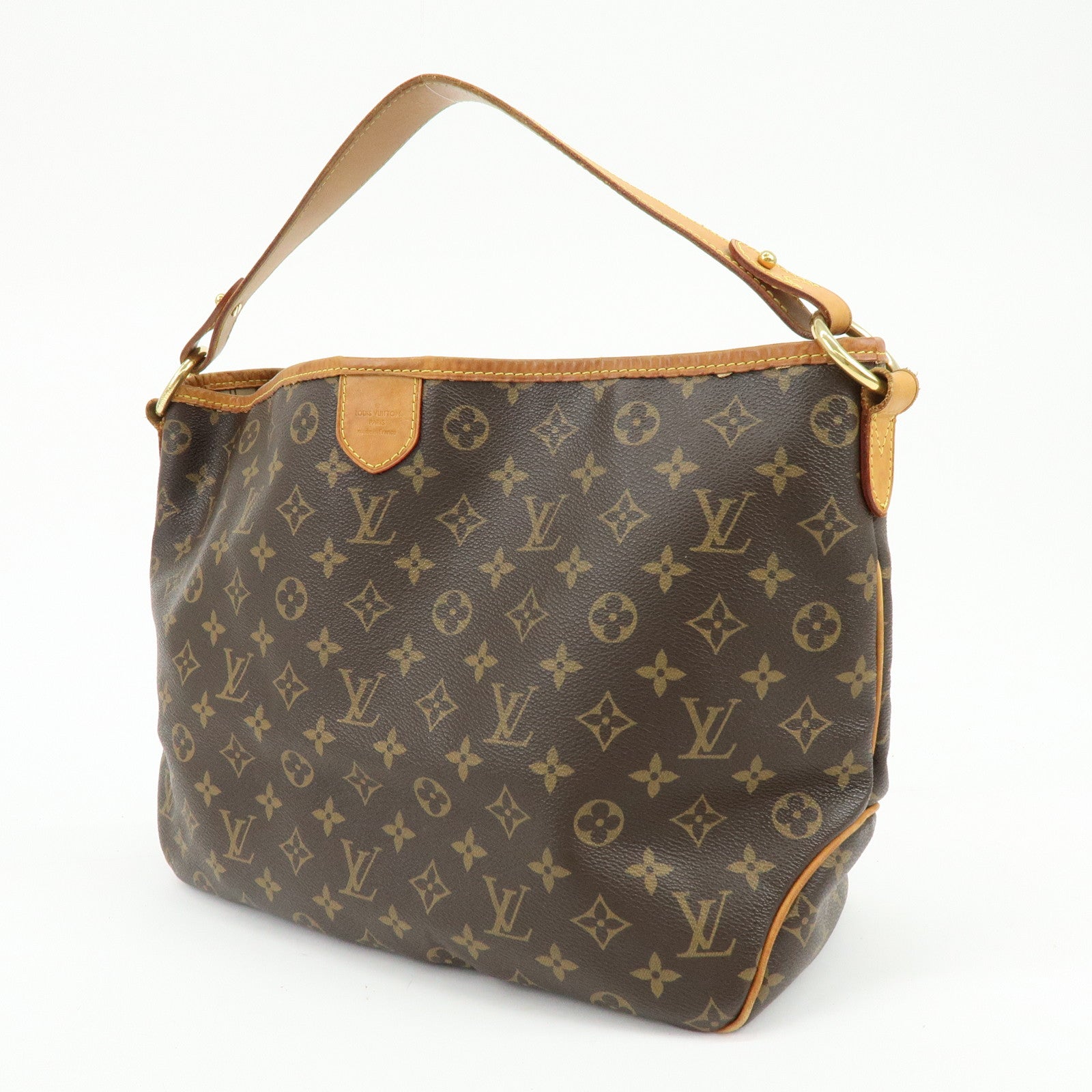 Louis Vuitton Monogram Delightful PM Shoulder Bag Brown M40352