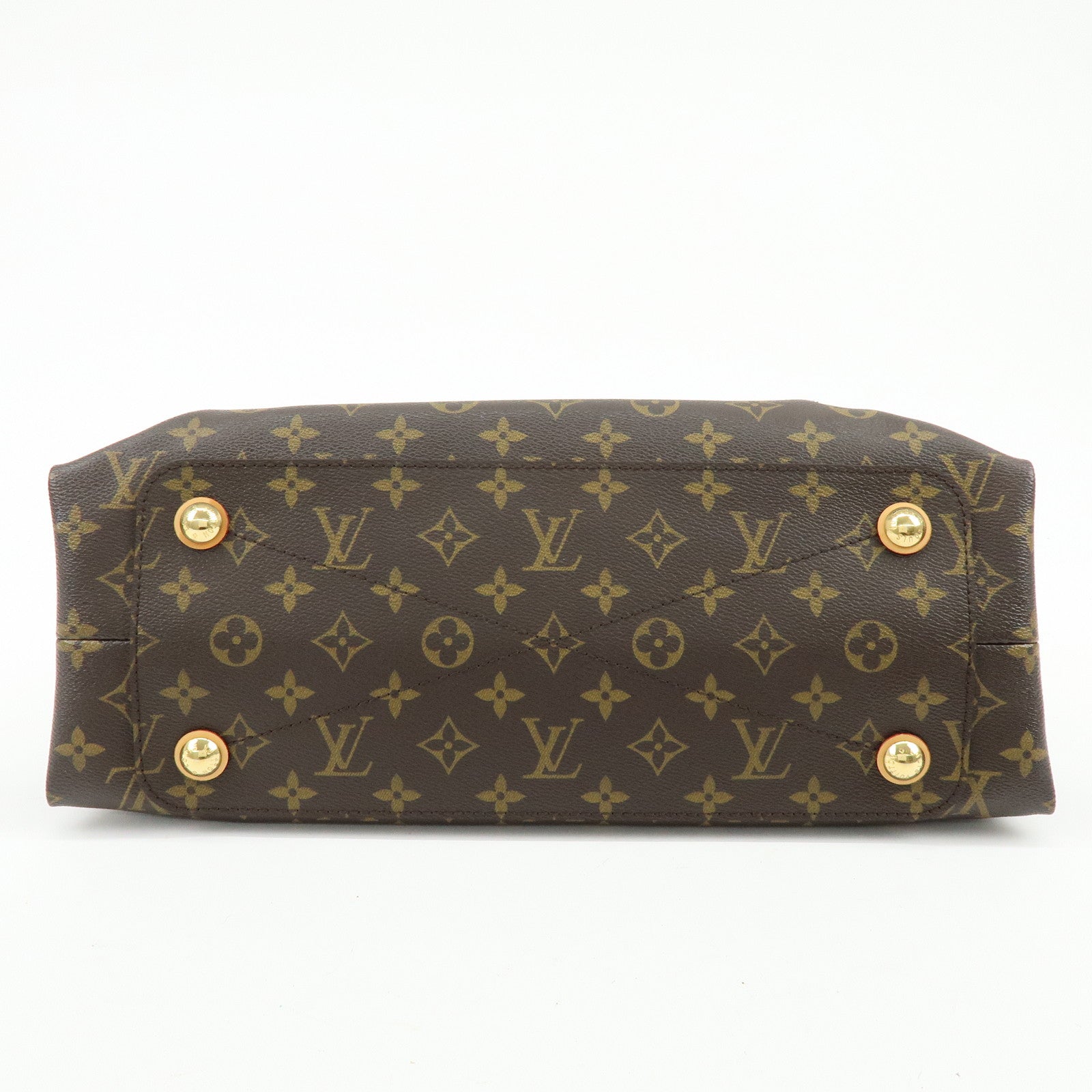 Louis Vuitton Monogram Olympe Canvas Hand Bag Shoulder Bag Brown M40579