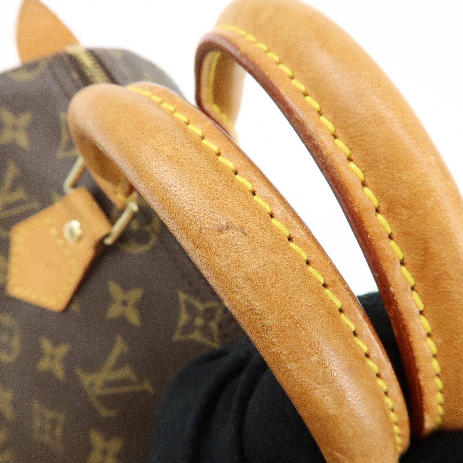 Louis Vuitton Monogram Speedy 25 Boston Bag Hand Bag Brown M41528
