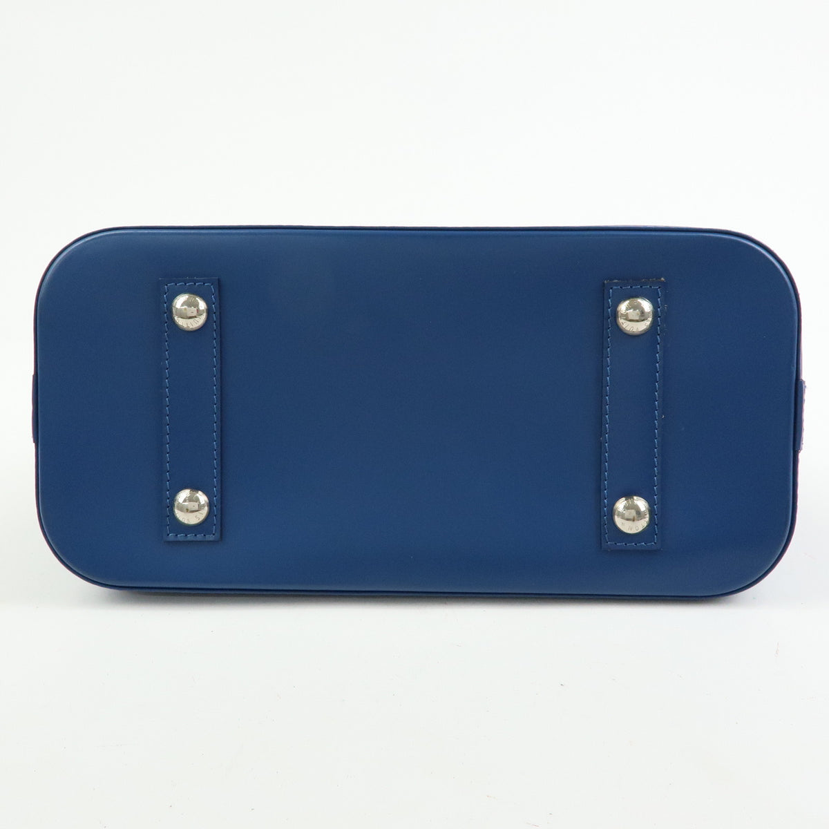 Louis Vuitton Epi Alma PM Leather Hand Bag Toledo Blue M52145