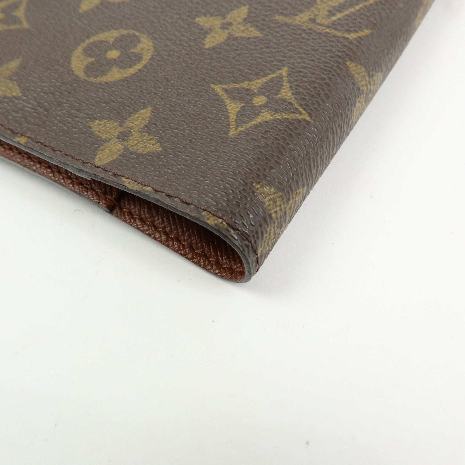 Louis Vuitton Monogram Agenda PM Planner Cover Brown R20005