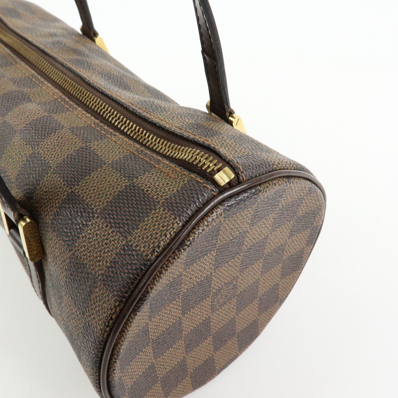Louis Vuitton Damier Ebene Papillon 26 Hand Bag Brown N51304