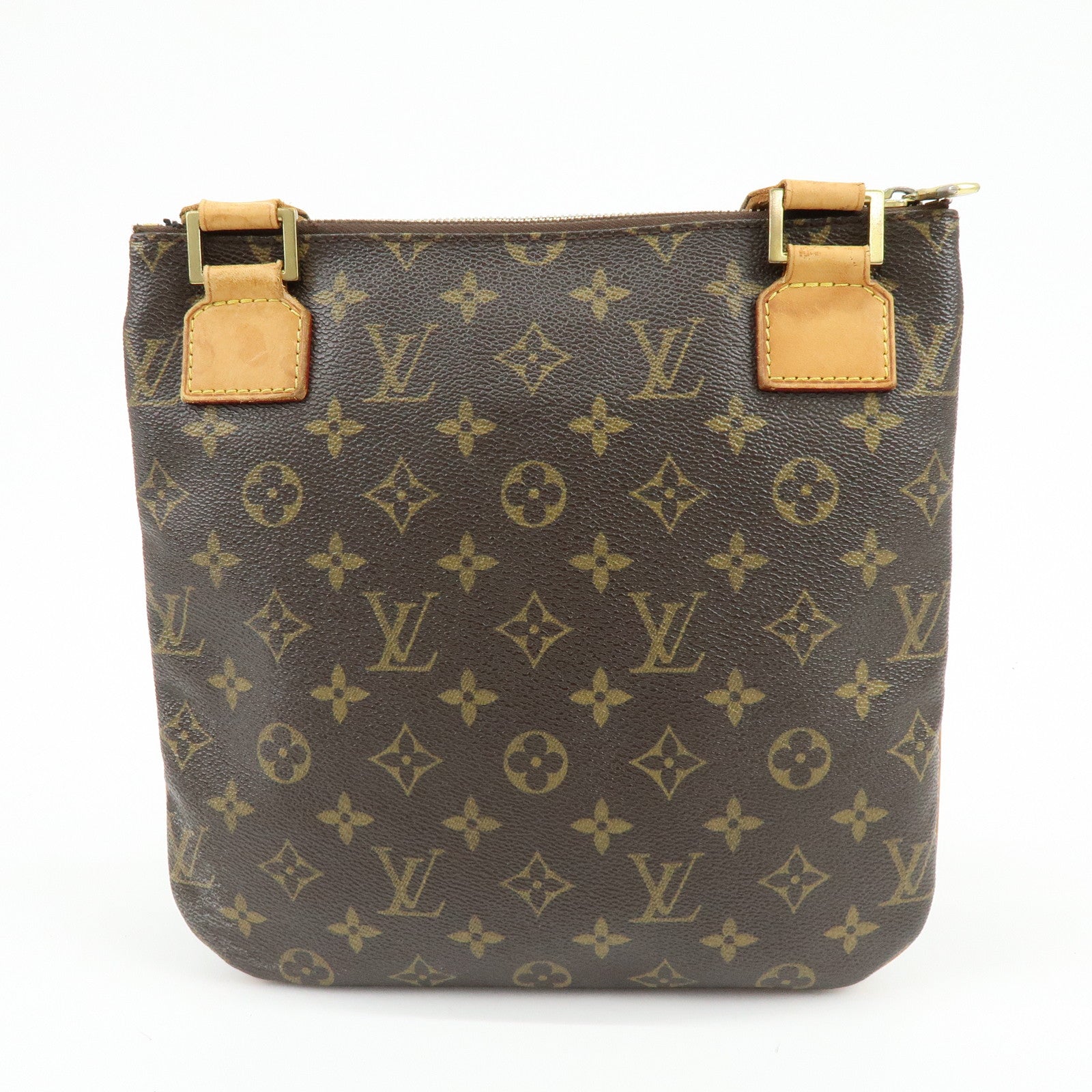 Louis Vuitton Monogram Pochette Bosphore Shoulder Bag Brown M40044