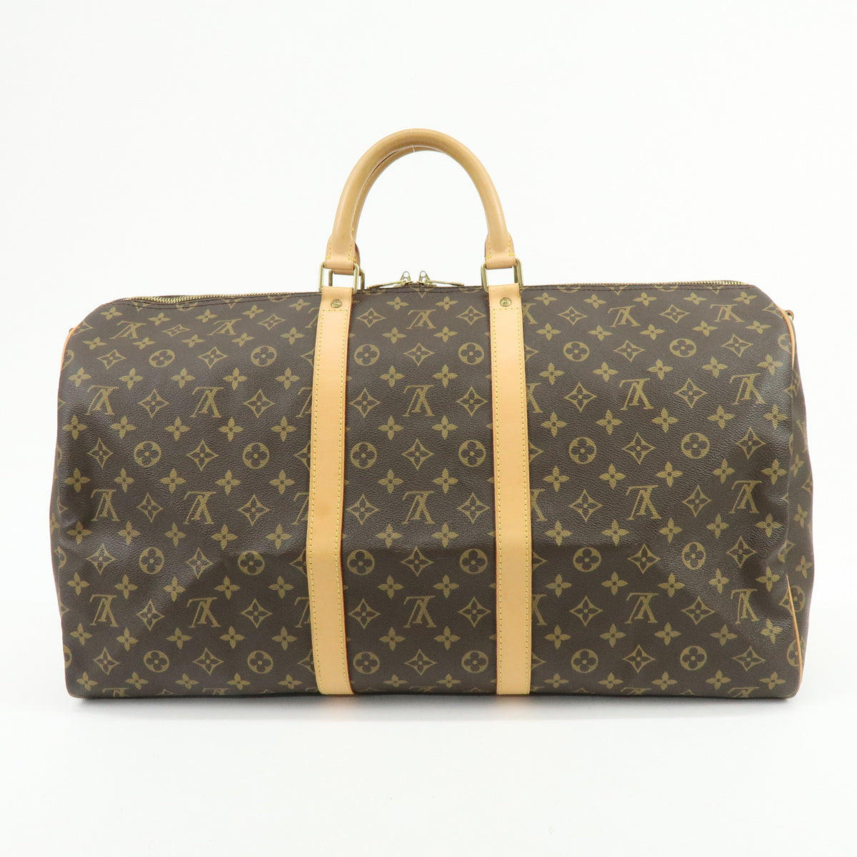 Louis Vuitton Monogram Keep All Bandouliere 55 Boston Bag M41414
