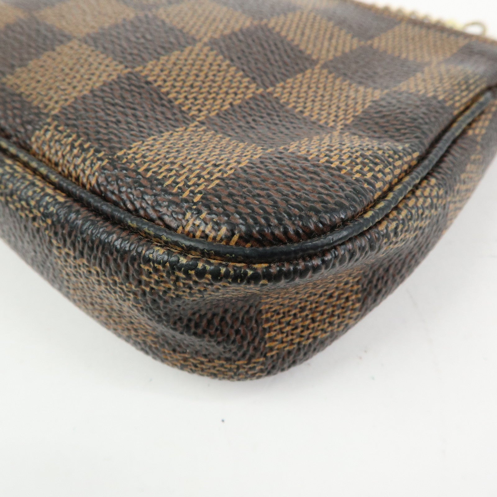 Louis Vuitton Damier T&B Mini Pochette Accessoires Pouch Brown N58011