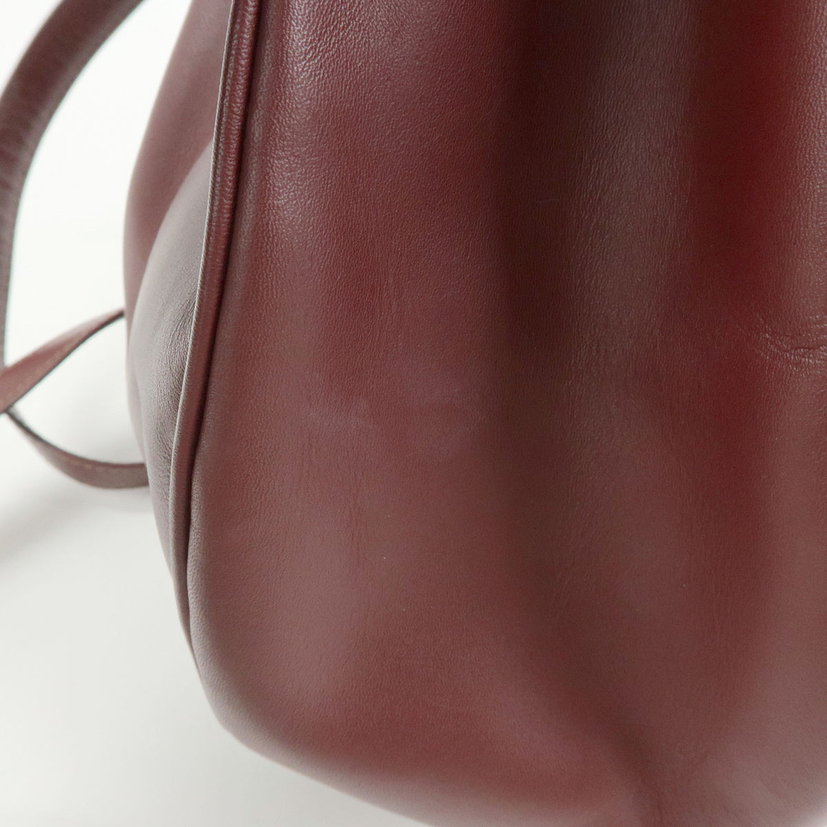 Cartier Must de Cartier Leather Shoulder Bag Crossbody Bag Bordeaux