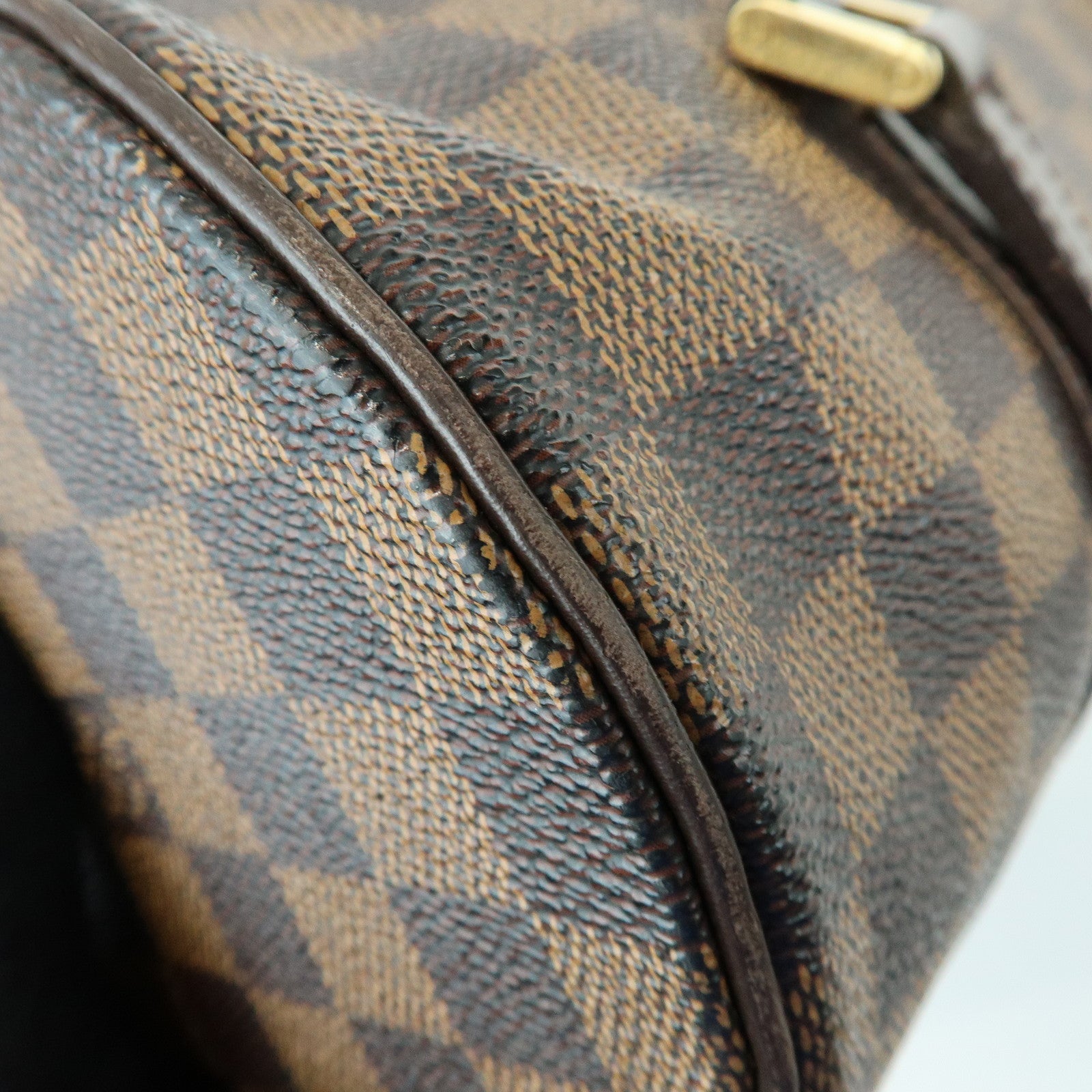 Louis Vuitton Damier Ebene Papillon 30 Hand Bag Brown N51303