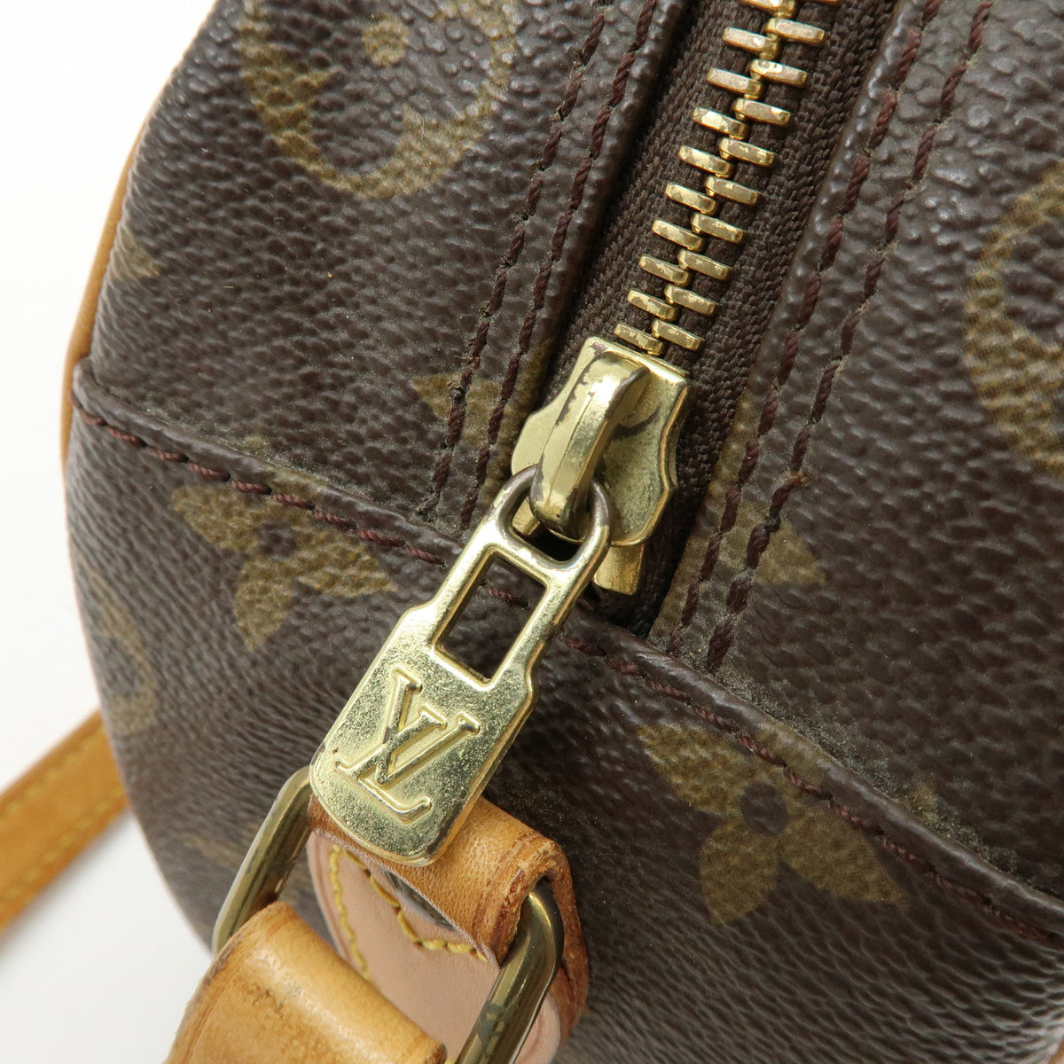 Louis Vuitton Monogram Blois Crossbody Shoulder Bag Brown M51221