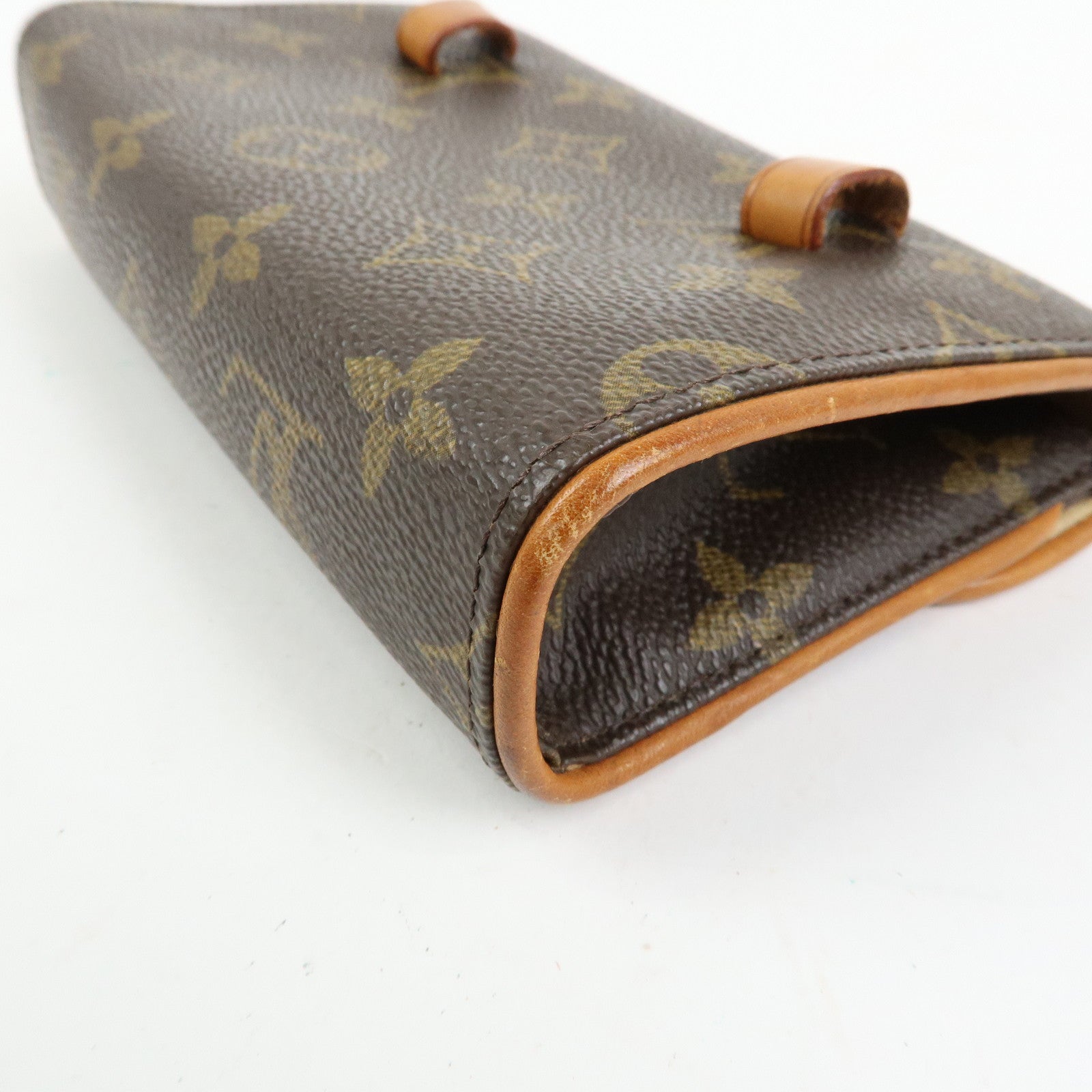 Louis Vuitton Monogram Pochette Florentine Waist Bag Belt XS M51855