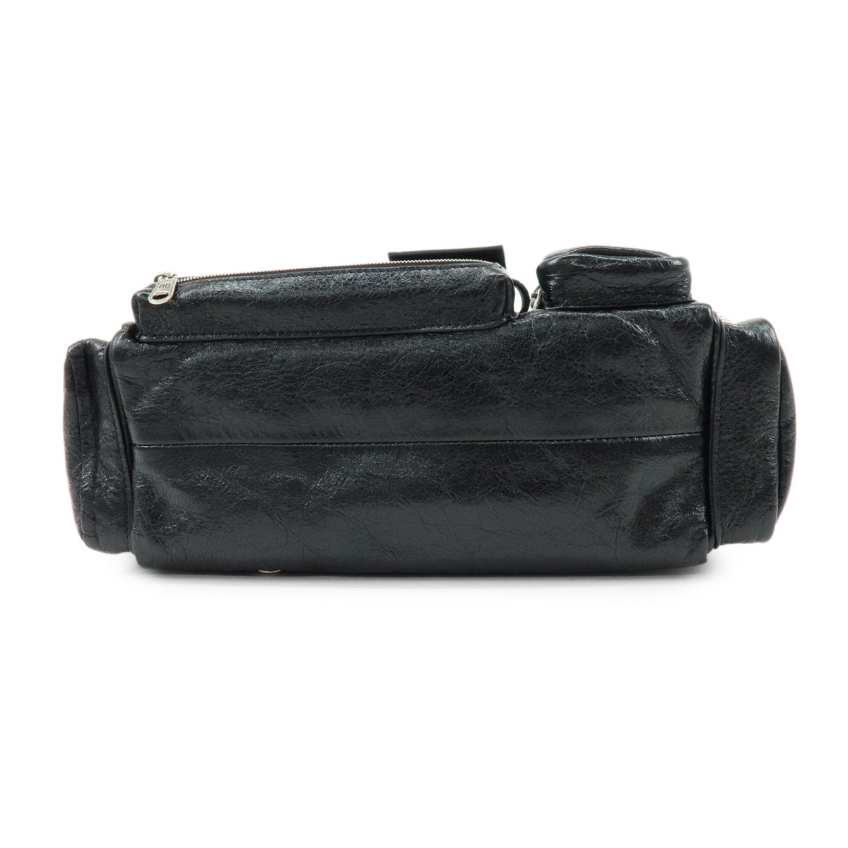 BALENCIAGA Superbusy XS Leather Sling Bag Shoulder Bag Black 762516