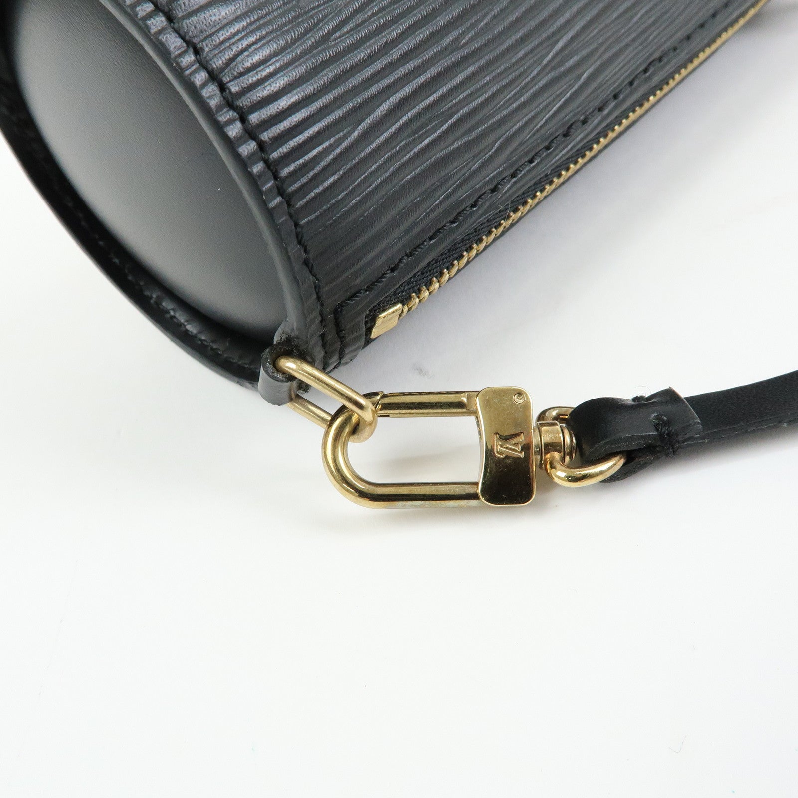 Louis Vuitton Epi Leather Mini Pouch for Papillon Bag Noir Black