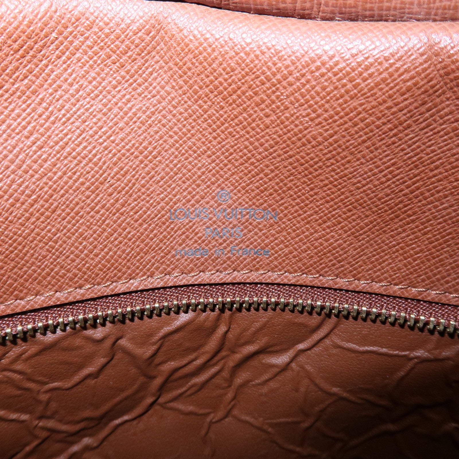 Louis Vuitton Monogram Boulogne 30 Canvas Shoulder Bag Brown M51265
