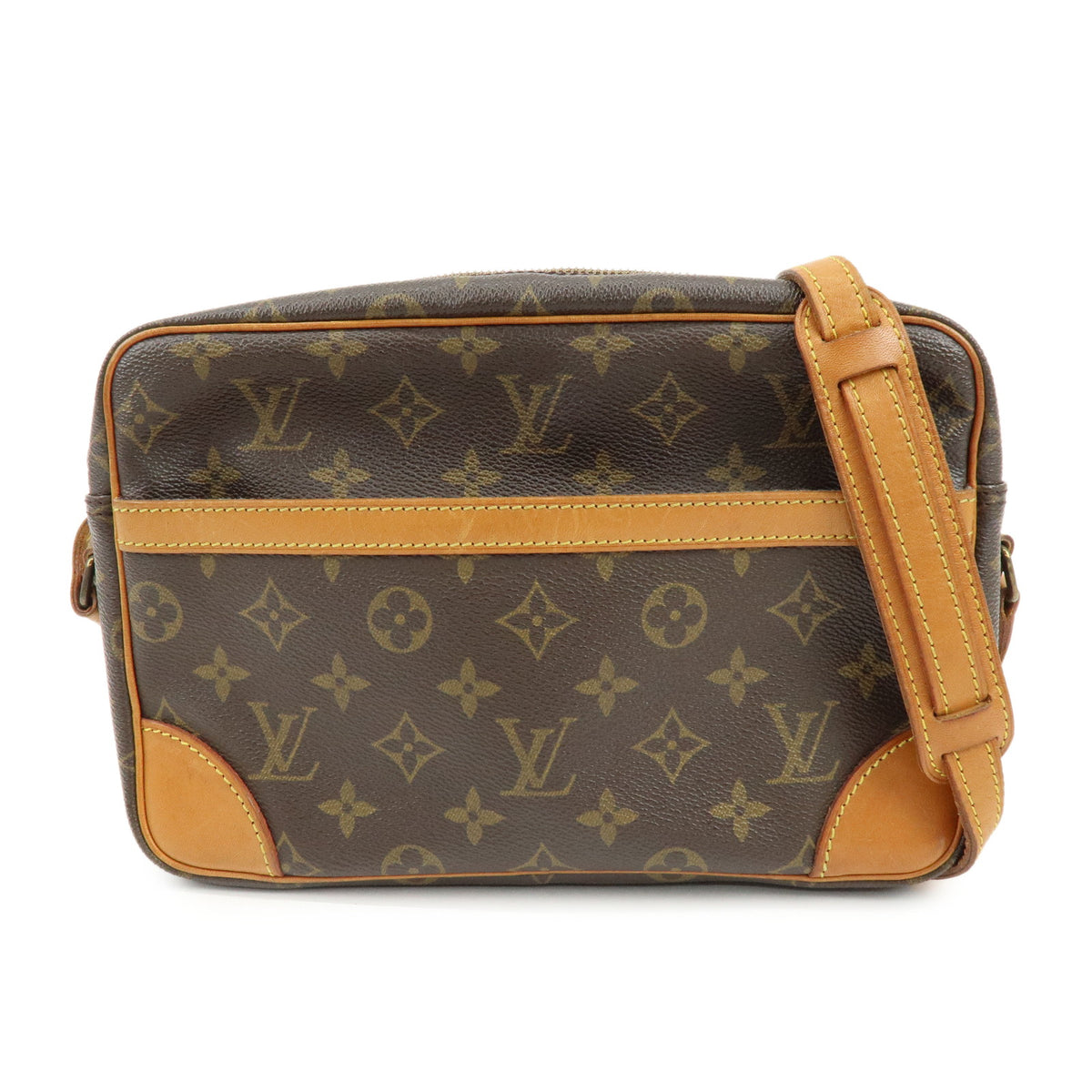 Louis Vuitton Monogram Trocadero 27 Shoulder Crossbody Bag Brown M51274