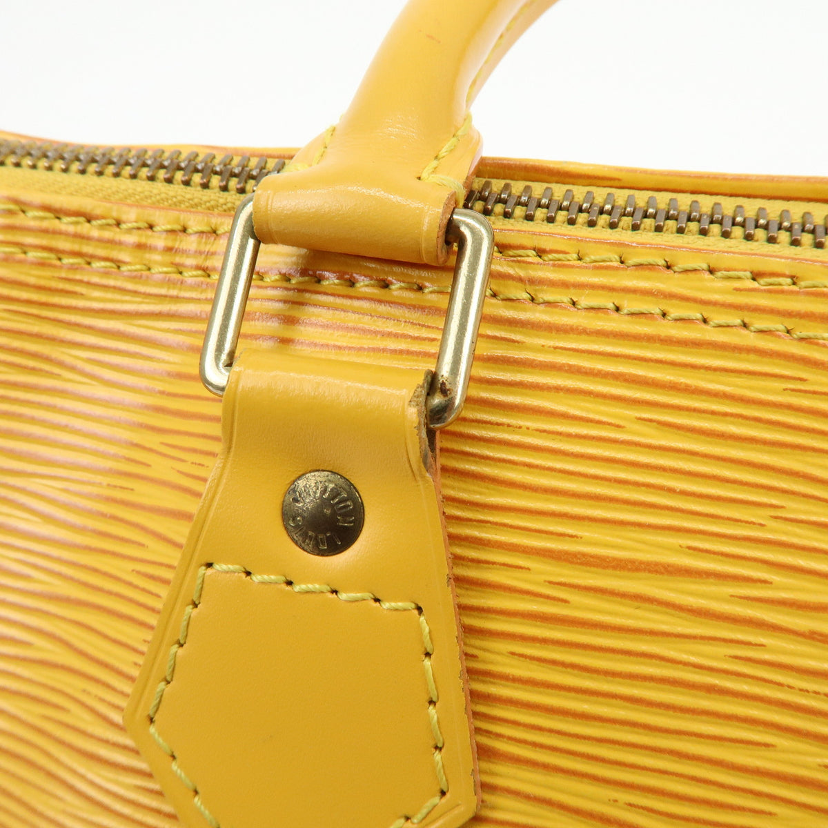 Louis Vuitton Epi Speedy 25 Boston Bag Hand Bag Yellow M43019