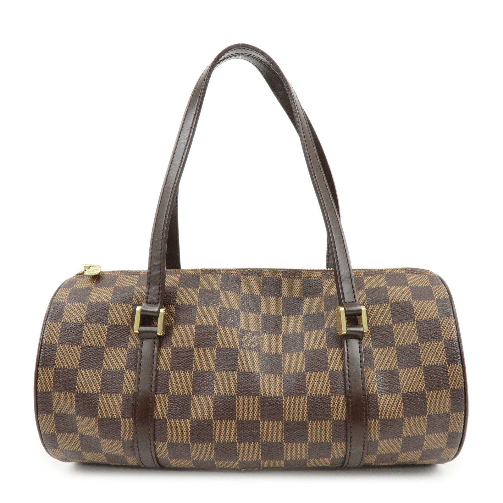 Louis Vuitton Damier Ebene Papillon 30 Hand Bag Brown N51303