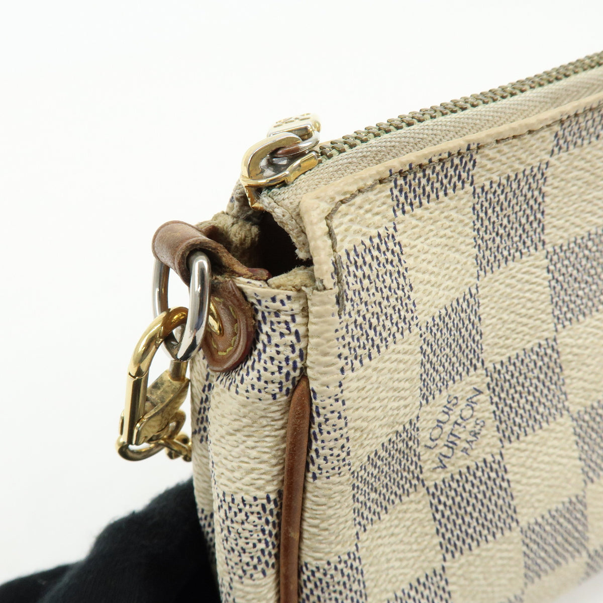 Louis Vuitton Damier Azur Eva 2Way Bag Hand Bag Shoulder Bag N55214