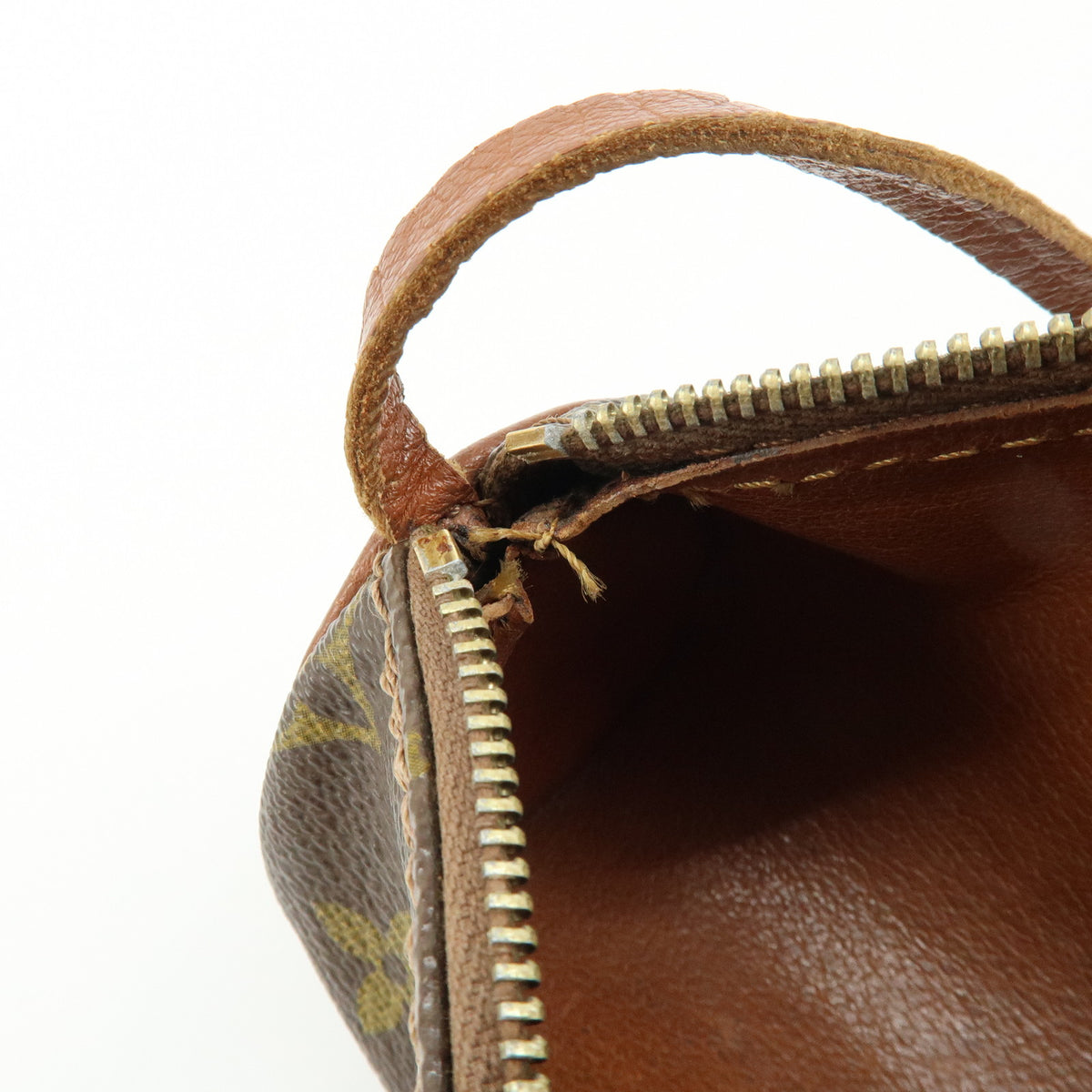 Louis Vuitton Monogram Mini Pouch for Papillon Bag Brown