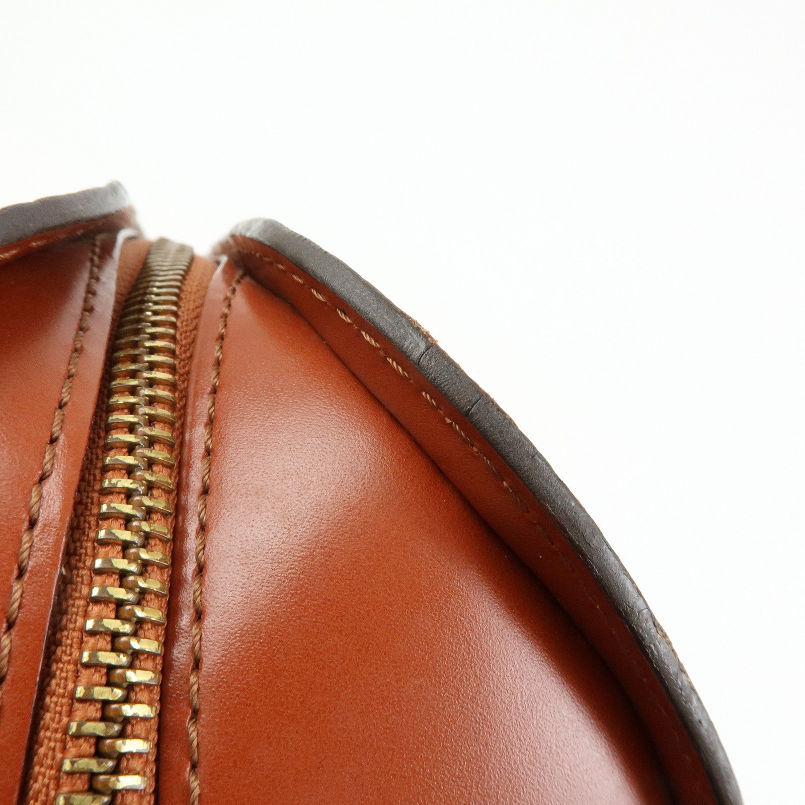 Louis Vuitton Epi Soufflot Leather Hand Bag Kenya Brown M52223