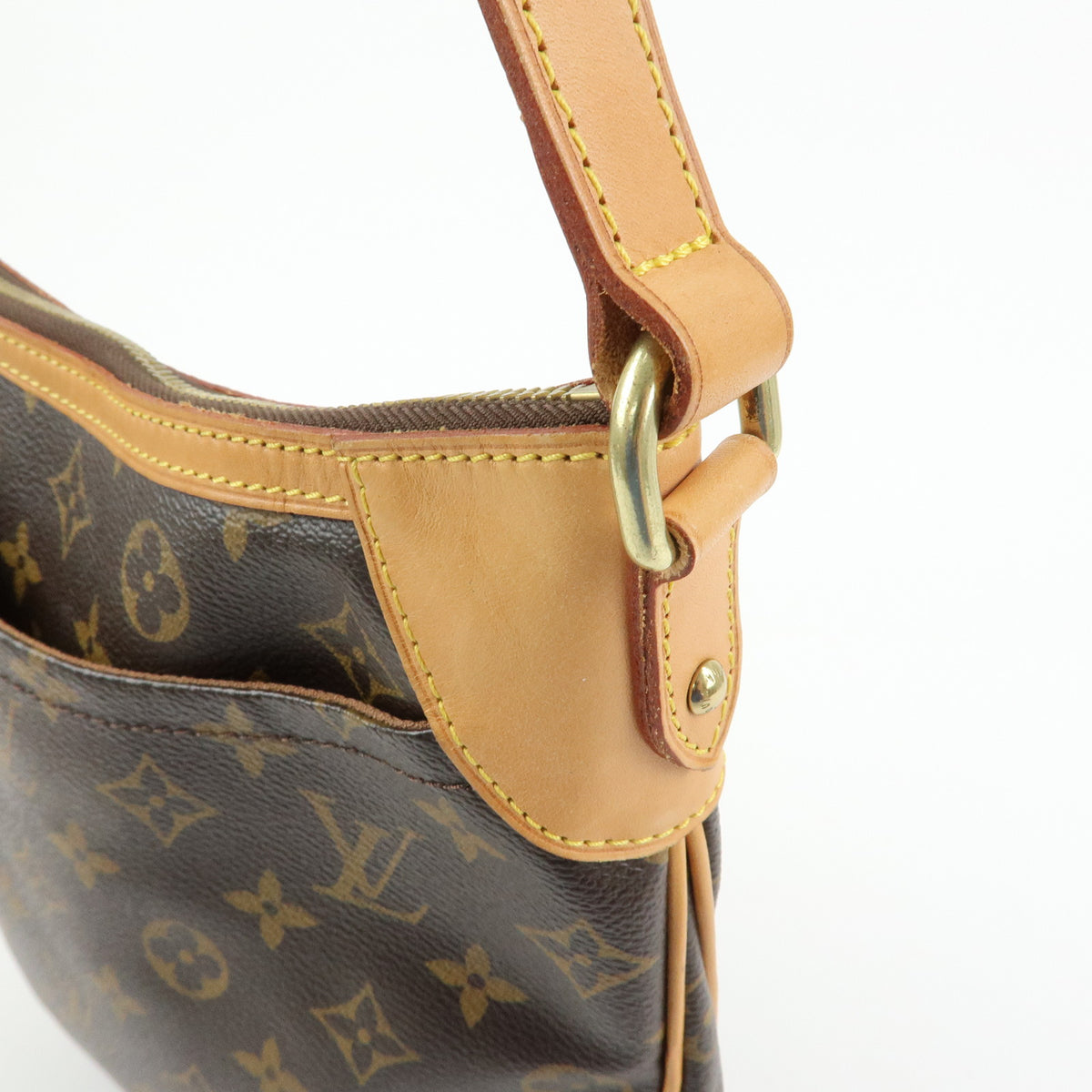 Louis Vuitton Monogram Odeon PM Shoulder Bag Brown M56390