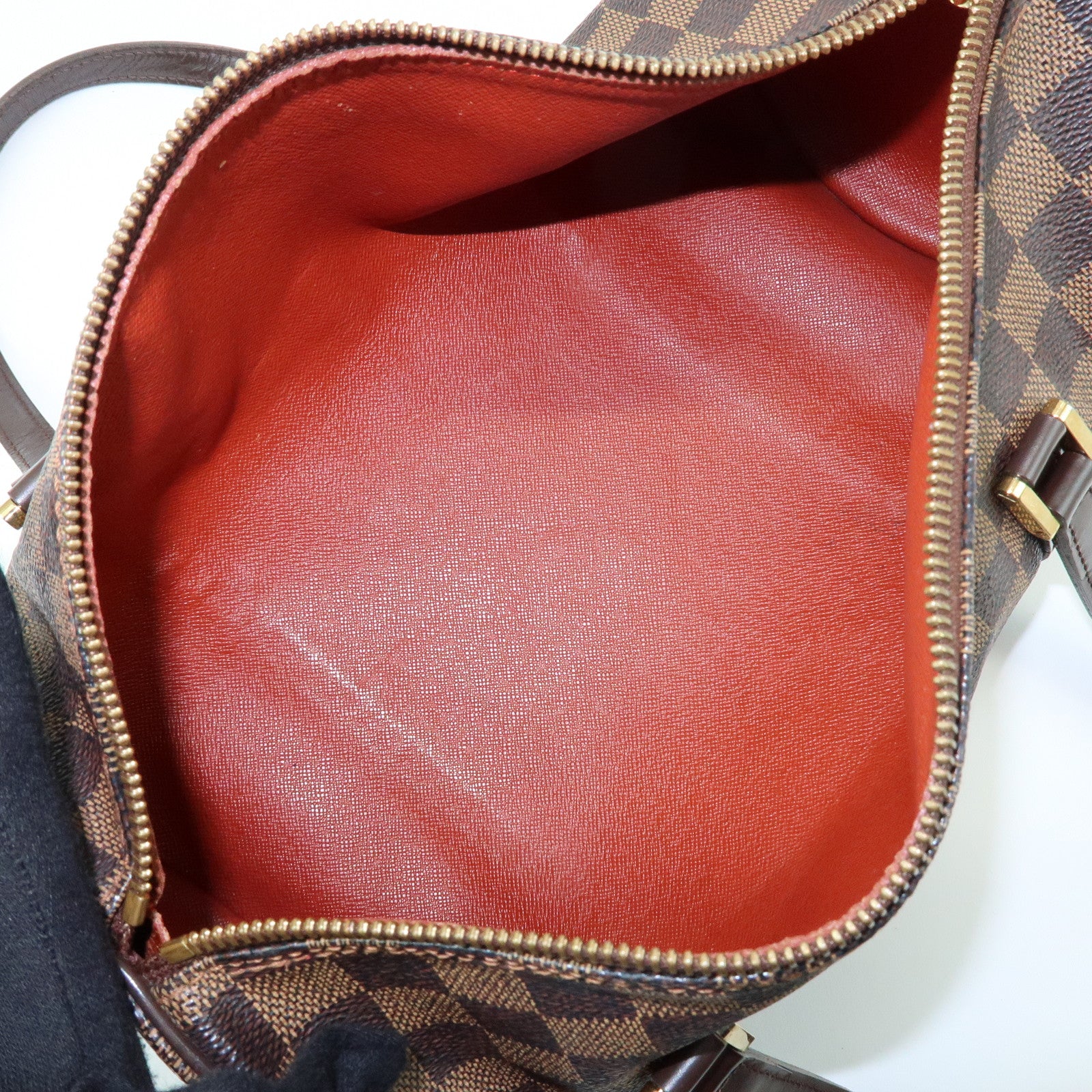 Louis Vuitton Damier Ebene Papillon 30 Hand Bag Brown N51303