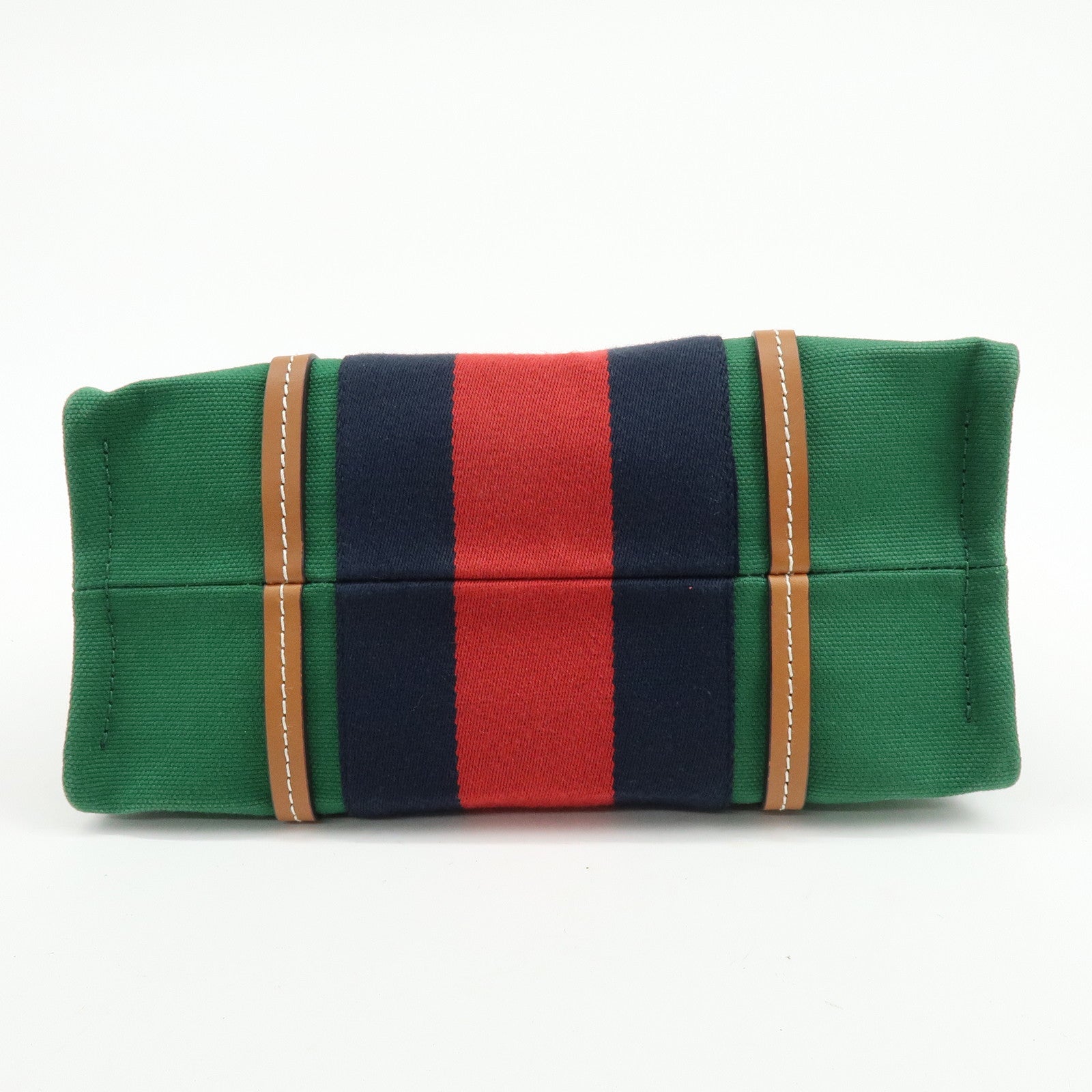 GUCCI Interlocking G Sherry Canvas 2Way Bag Hand Shoulder Bag 727728