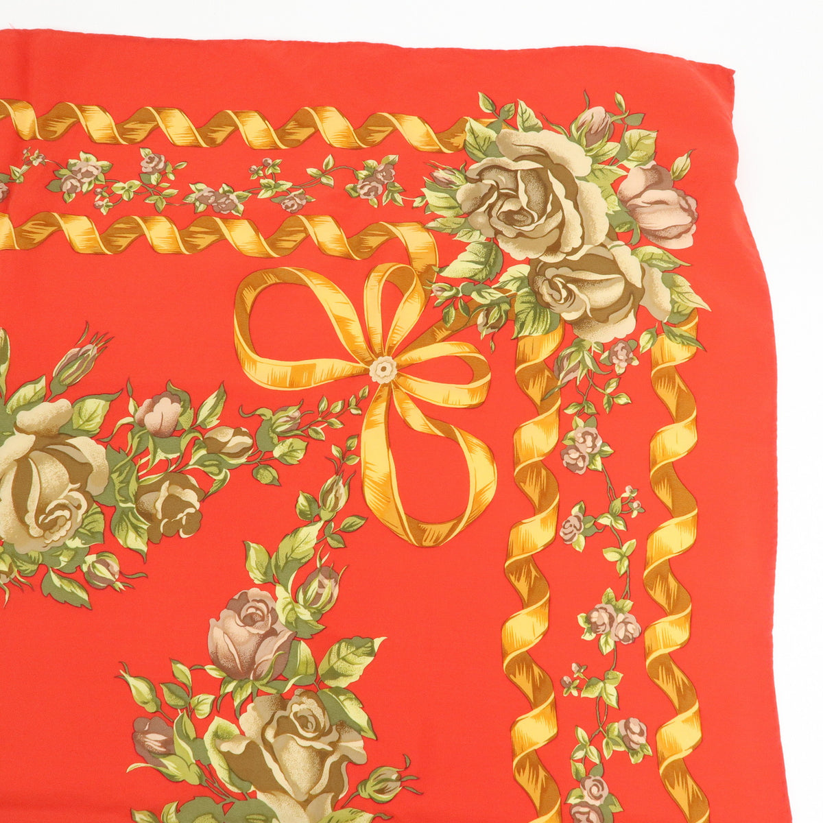 Christian Dior Lot of 2 Silk 100% Scarf Shawl Blue Red