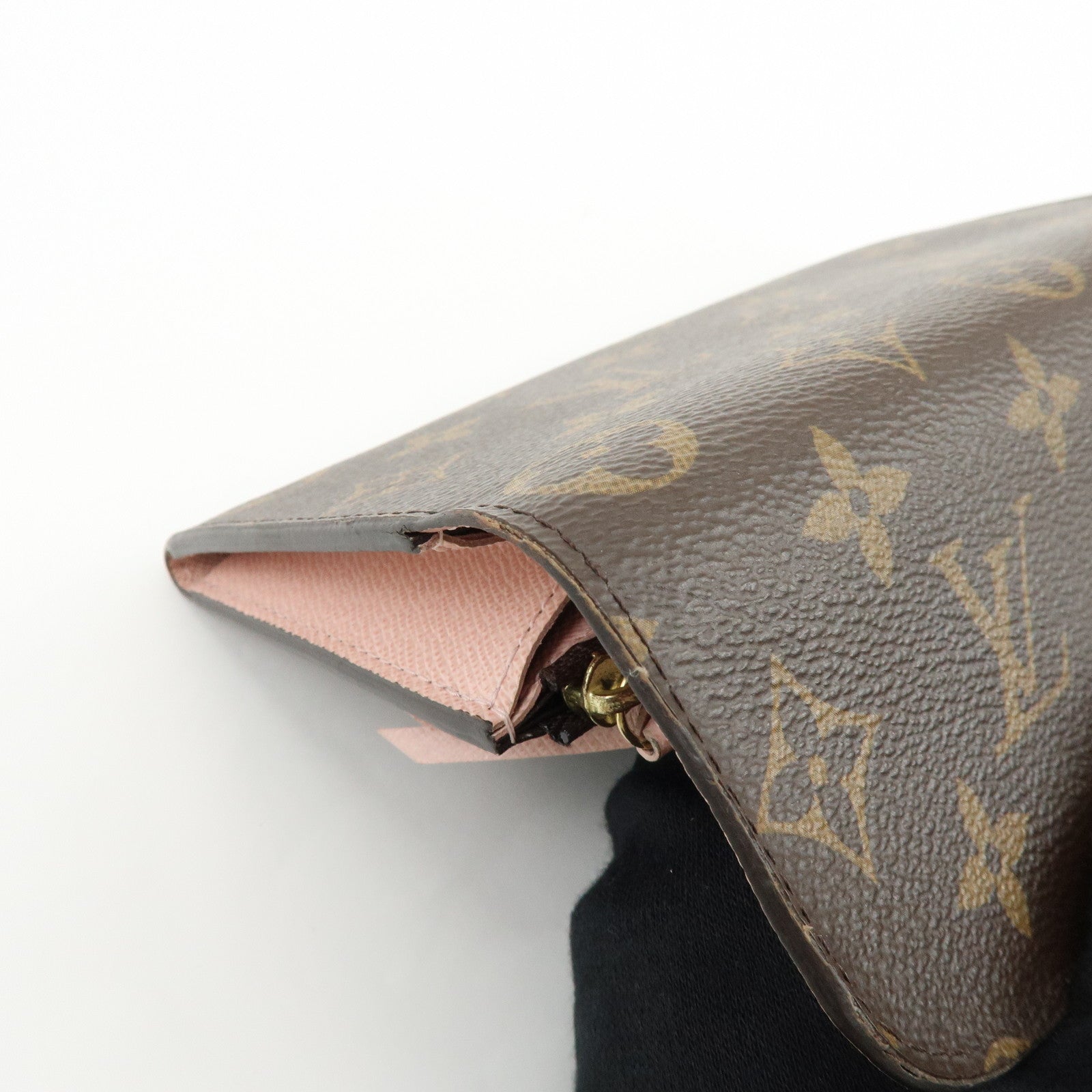Louis Vuitton Monogram Portefeuille Emilie Long Wallet Brown M61289