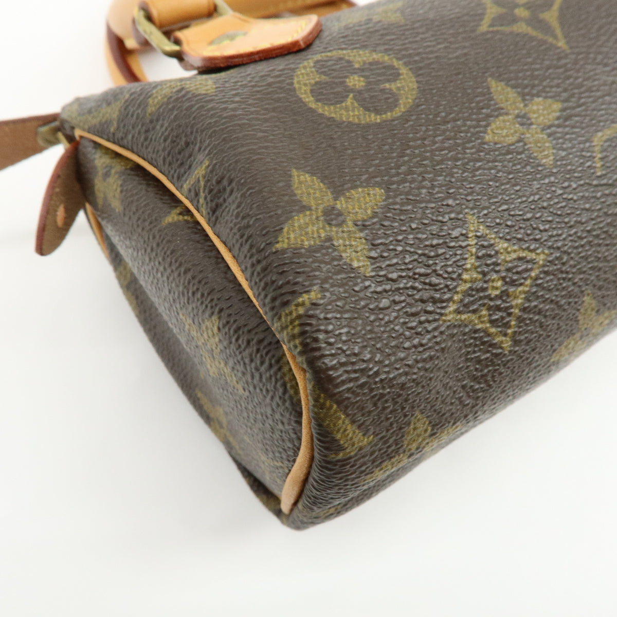 Louis Vuitton Monogram Mini Speedy Hand Bag and Strap M41534 J00109 Lot