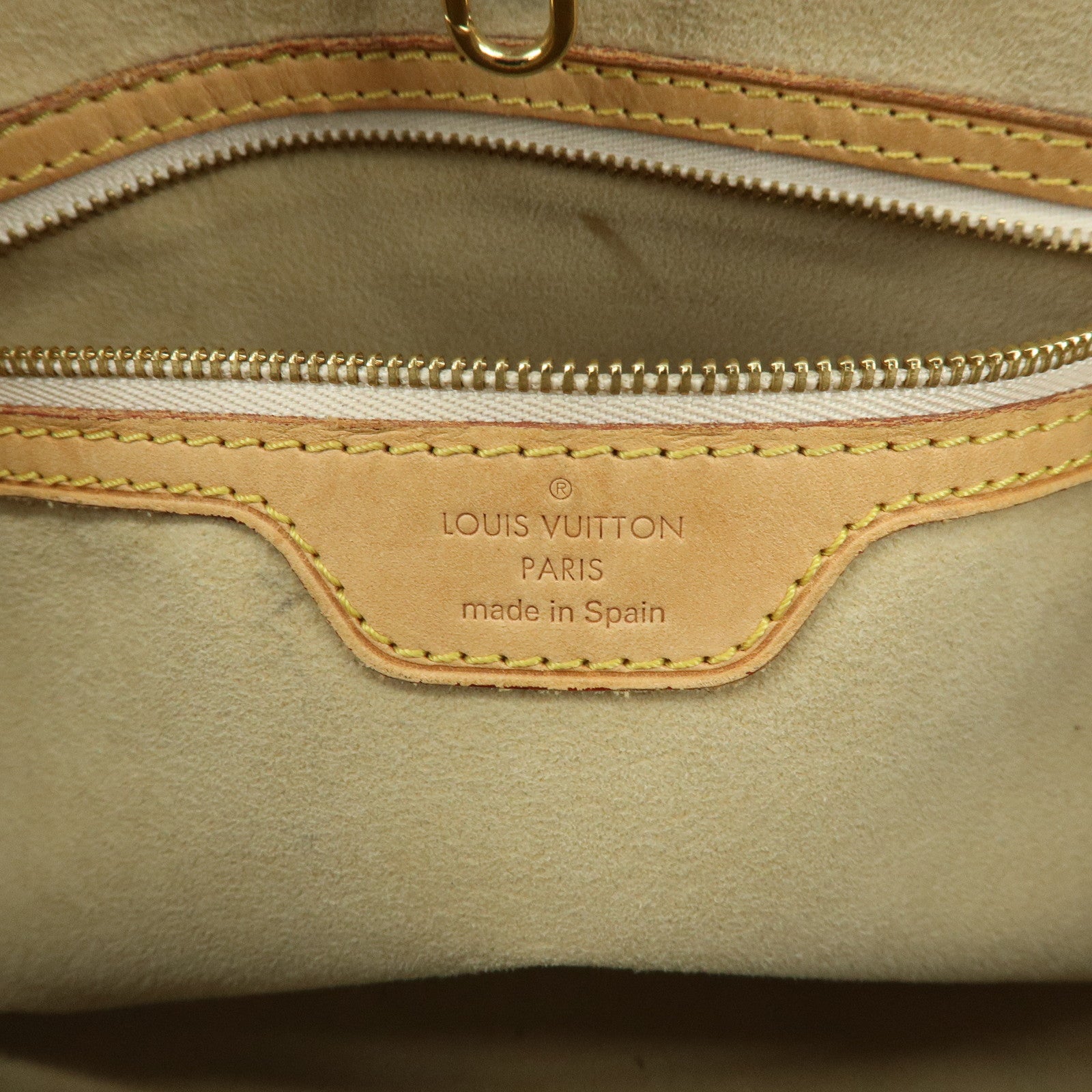 Louis Vuitton Damier Azur Hampstead PM Hand Bag Ivory N51207