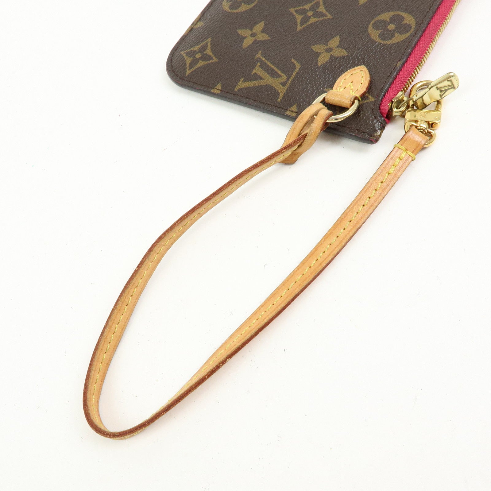 Louis Vuitton Monogram Canvas Pouch for Neverfull PM Tote Bag Pivoine